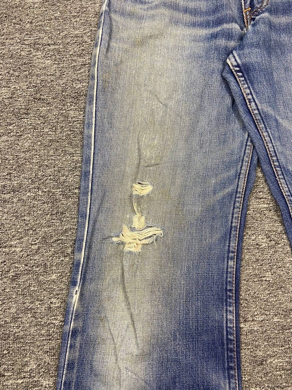 Levi's Vintage Clothing Vintage Levis 517 Flare Denim Faded Blue Wash Jeans Size US 31 - 7 Thumbnail