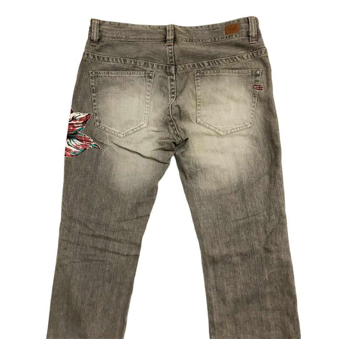 Nicole Club 2000's NCFM trompe l’oeil “ Nude Style“ denim Size US 32 / EU 48 - 11 Thumbnail
