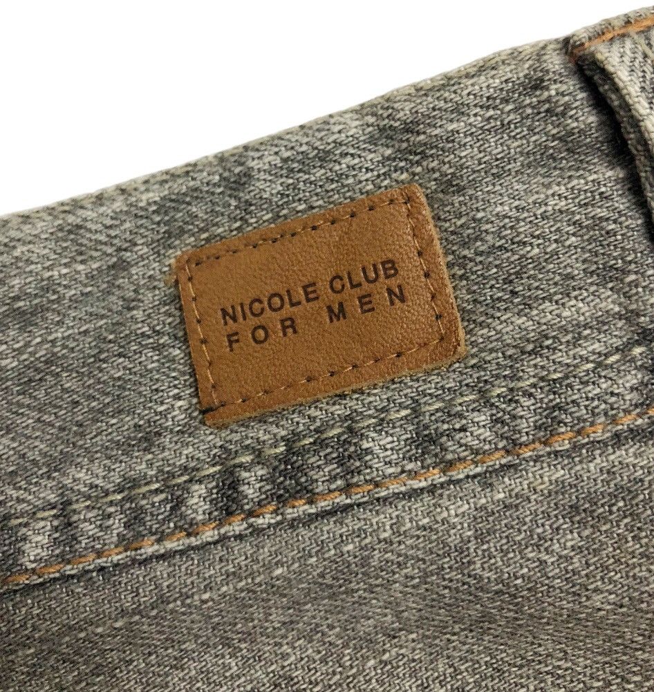 Nicole Club 2000's NCFM trompe l’oeil “ Nude Style“ denim Size US 32 / EU 48 - 13 Thumbnail