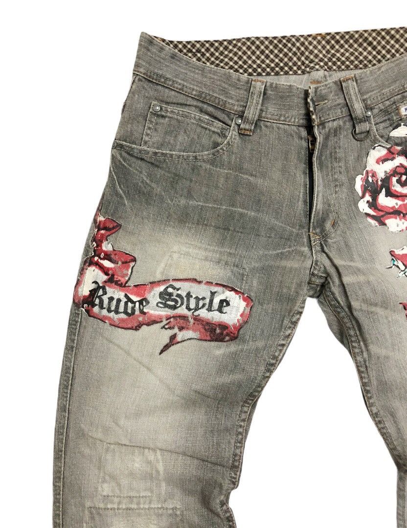 Nicole Club 2000's NCFM trompe l’oeil “ Nude Style“ denim Size US 32 / EU 48 - 8 Thumbnail