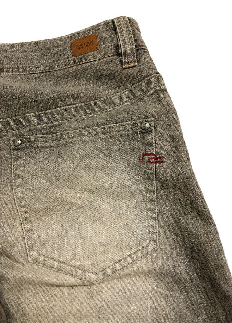 Nicole Club 2000's NCFM trompe l’oeil “ Nude Style“ denim Size US 32 / EU 48 - 12 Thumbnail