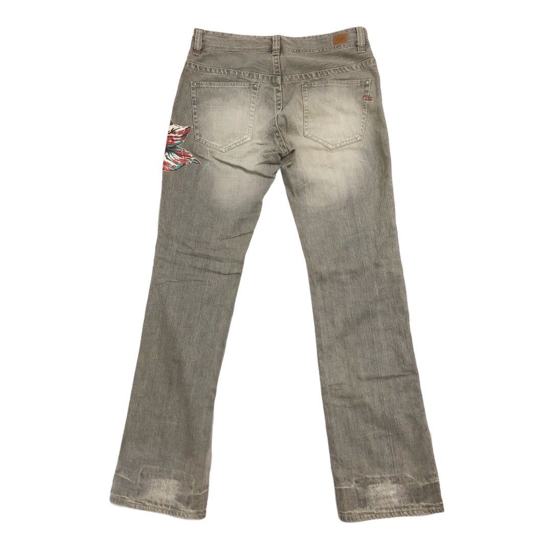 Nicole Club 2000's NCFM trompe l’oeil “ Nude Style“ denim Size US 32 / EU 48 - 2 Thumbnail