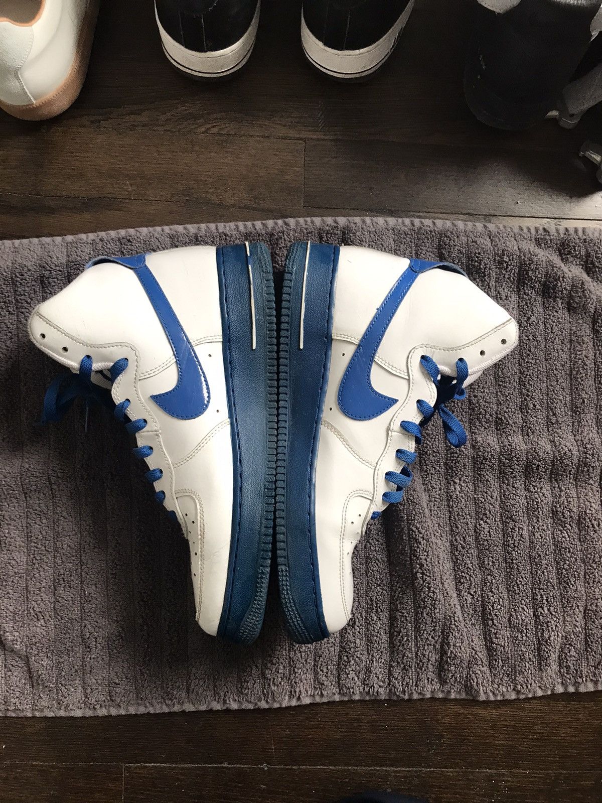 Nike 2004 Finals edition Rasheed Wallace Air Force 1s Size US 9.5 / EU 42-43 - 3 Thumbnail