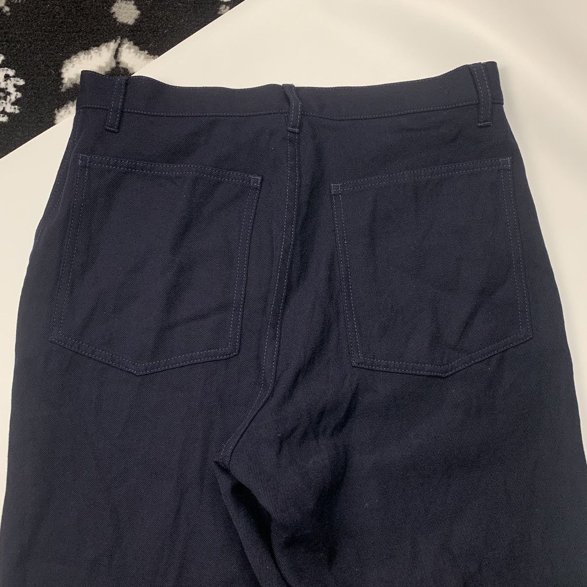 Comme des garcons shirt double knee trousers