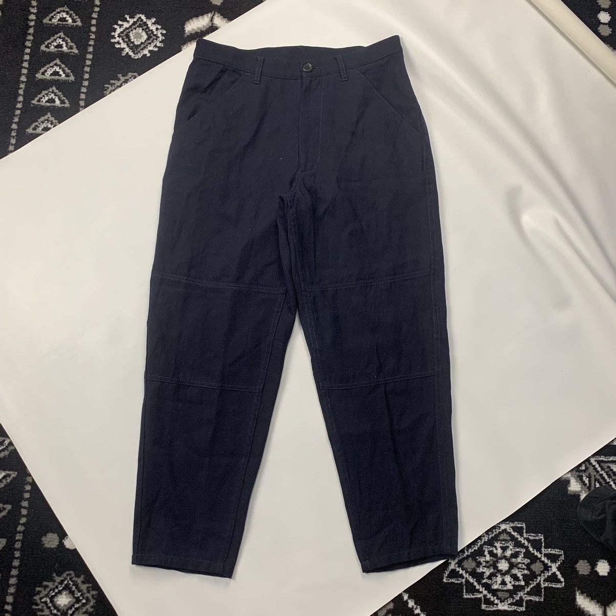 Comme des garcons shirt double knee trousers