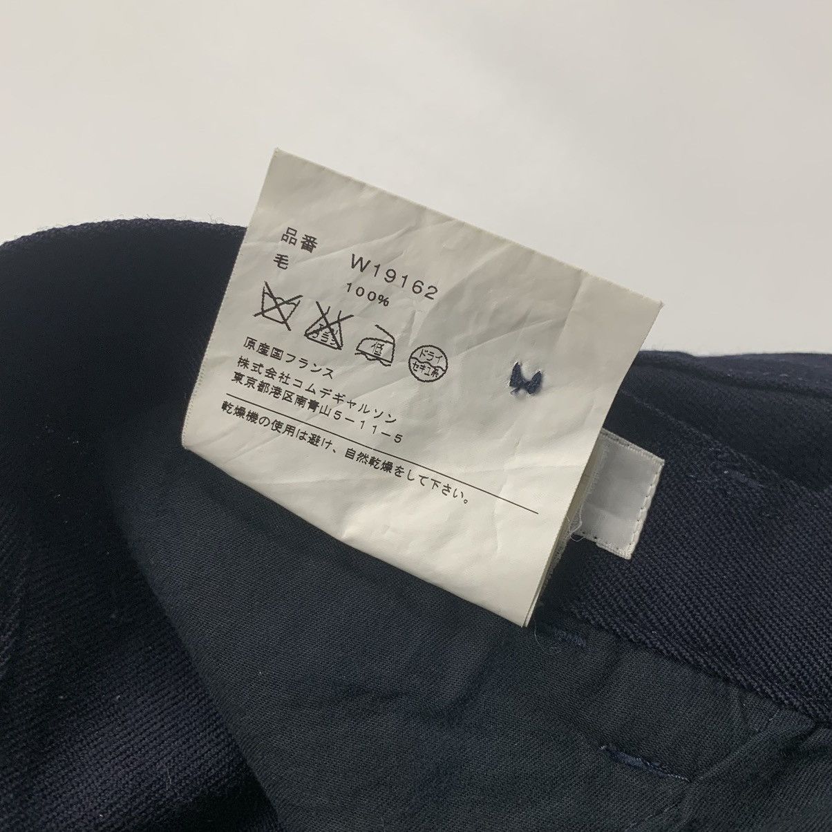Comme des garcons shirt double knee trousers