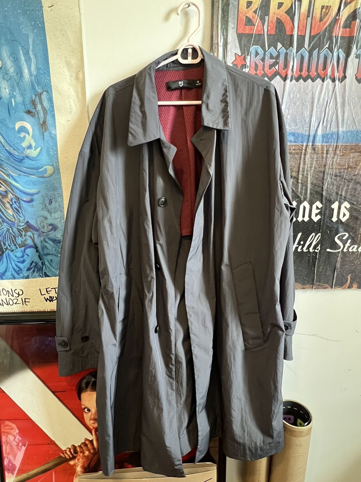 Jil Sander Uniqlo Jil Sander J trench coat Grailed