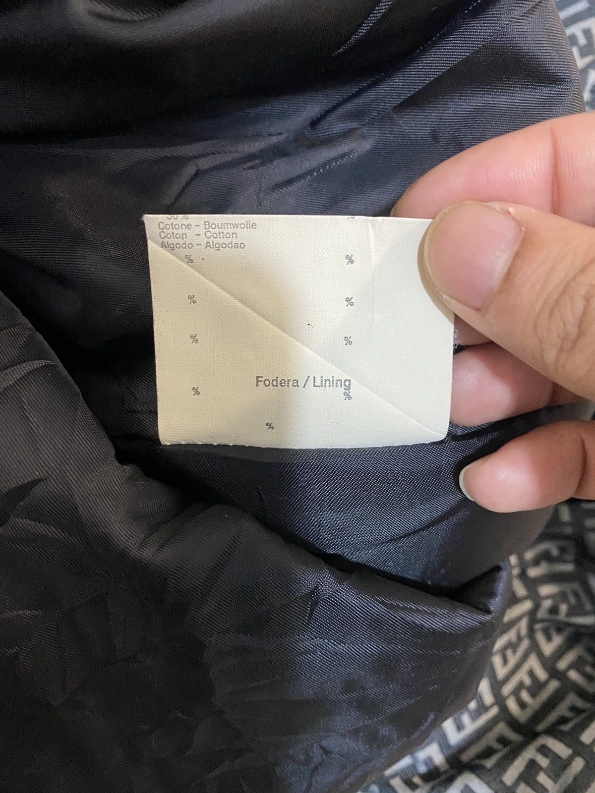 Fendi Vintage Fendi Jeans Monogram Button Up Size M / US 6-8 / IT 42-44 - 10 Thumbnail