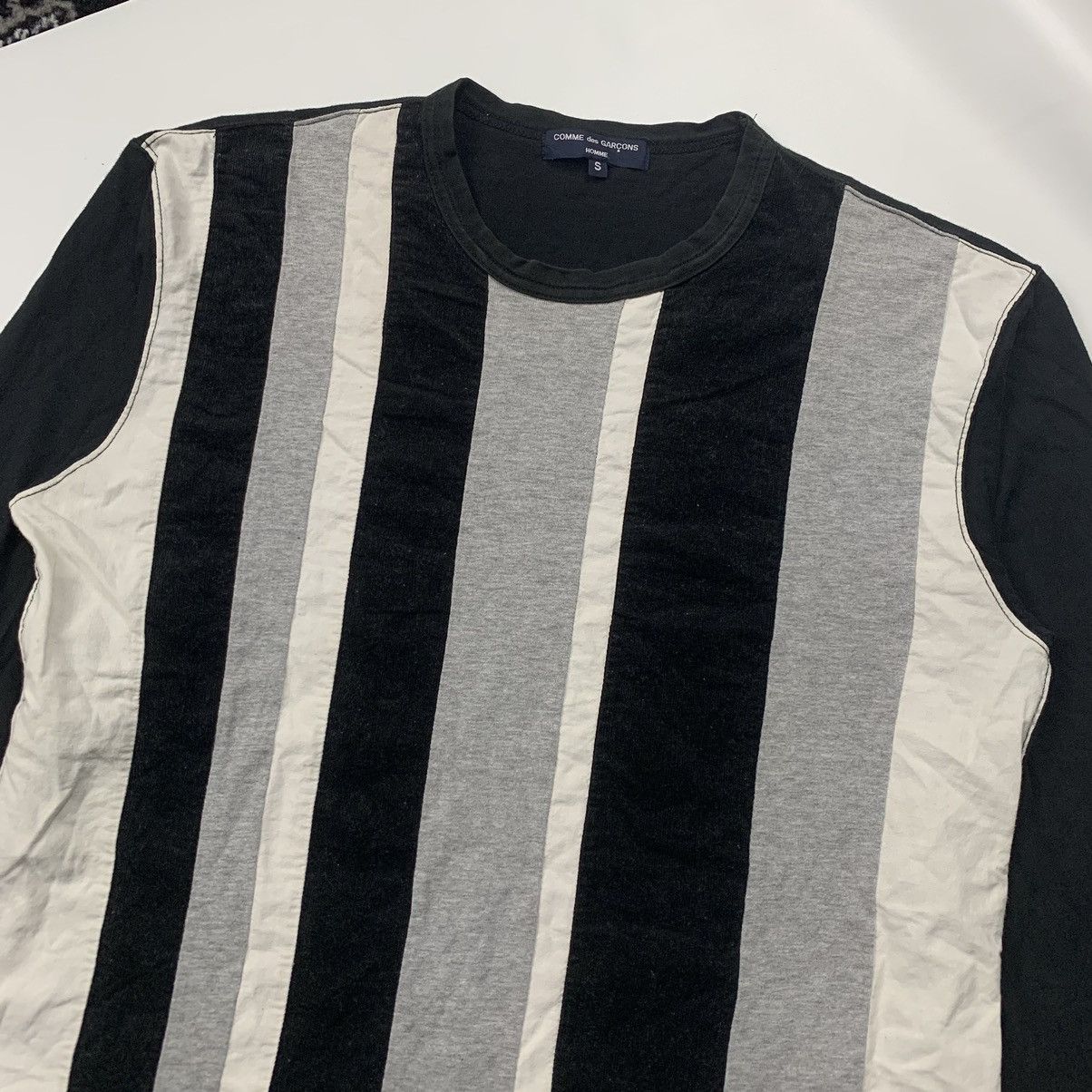 Comme des Garcons Comme des garcons homme patchwork shirt long sleeve Size US S / EU 44-46 / 1 - 4 Thumbnail