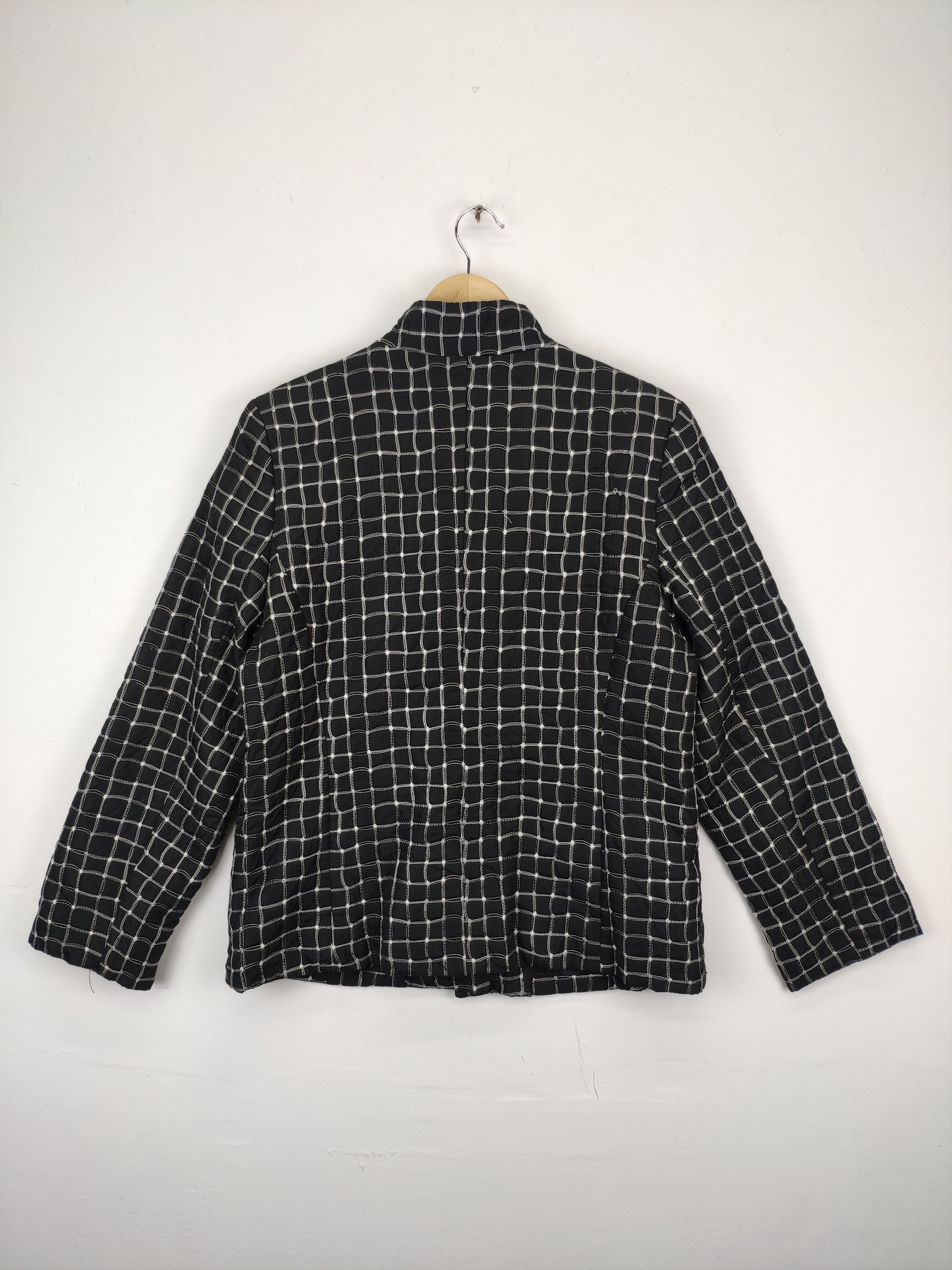 Japanese Brand × Vintage Vintage Plaid Jacket Snap Button Unbranded Size M / US 6-8 / IT 42-44 - 2 Thumbnail