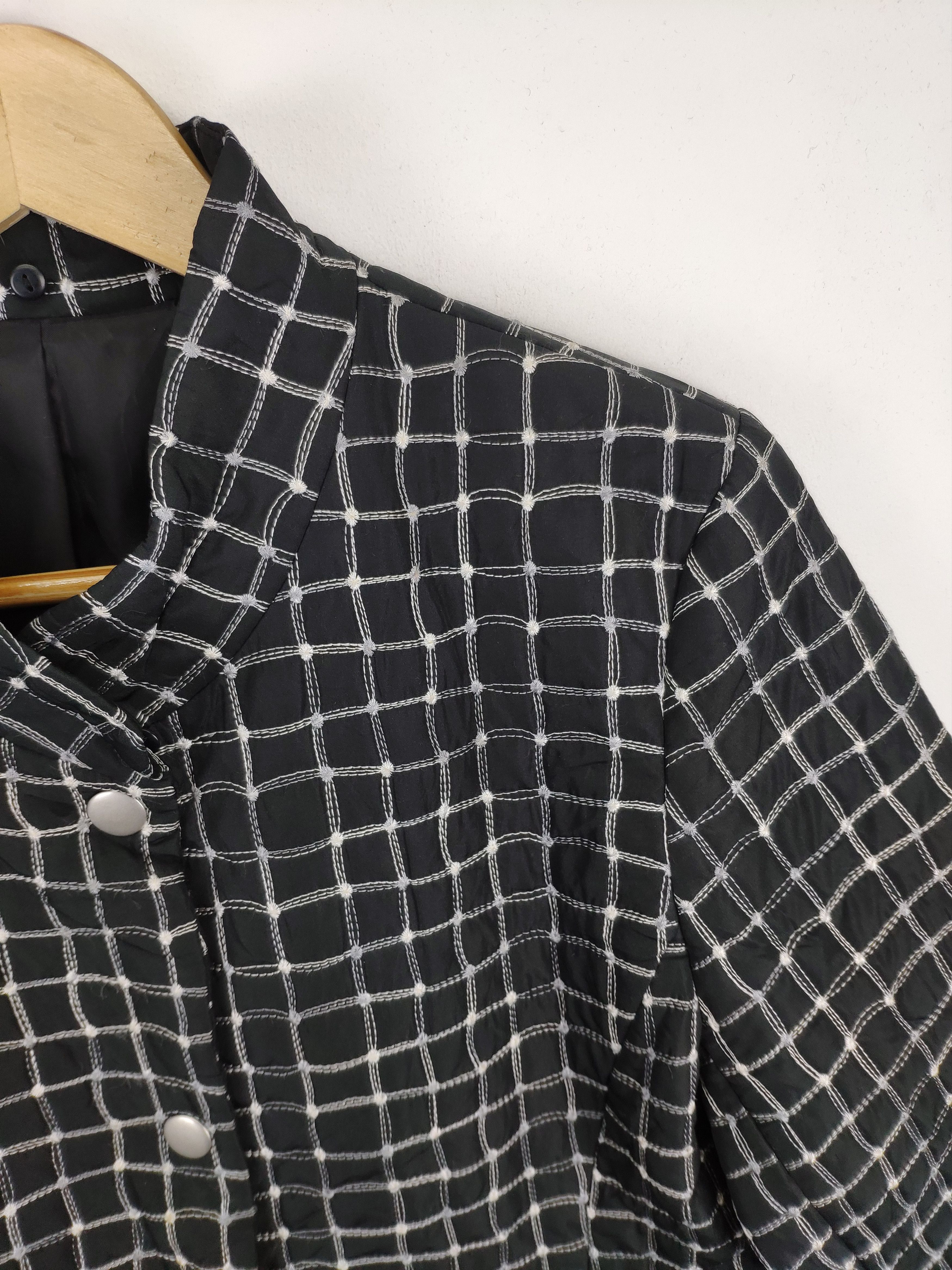 Japanese Brand × Vintage Vintage Plaid Jacket Snap Button Unbranded Size M / US 6-8 / IT 42-44 - 9 Thumbnail