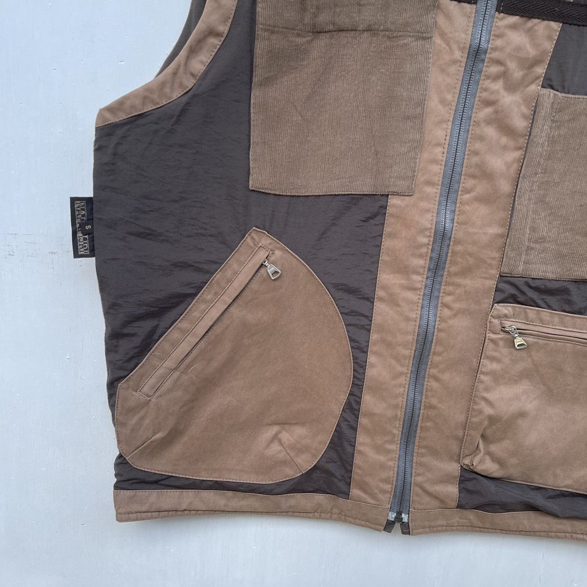 Napapijri Napapijri Continent Patchwork Reversible Outdoor Vest Size US M / EU 48-50 / 2 - 10 Thumbnail
