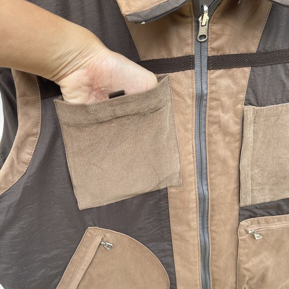 Napapijri Napapijri Continent Patchwork Reversible Outdoor Vest Size US M / EU 48-50 / 2 - 7 Thumbnail