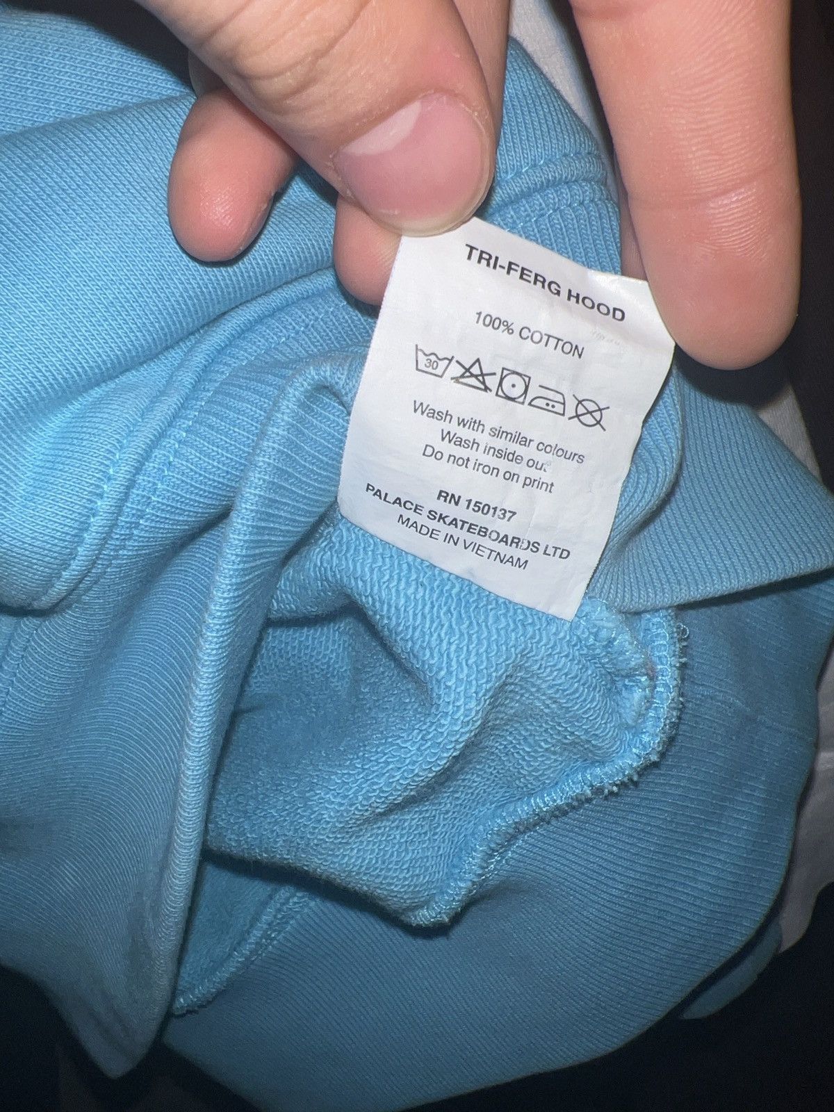 Palace Palace Blue Tri-Ferg Hoodie Medium Size US M / EU 48-50 / 2 - 6 Thumbnail