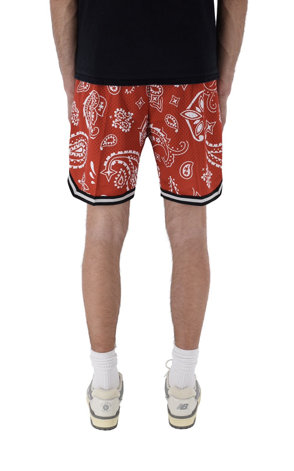 Other Paisley Basketball Shorts Red M Size US 30 / EU 46 - 5 Thumbnail