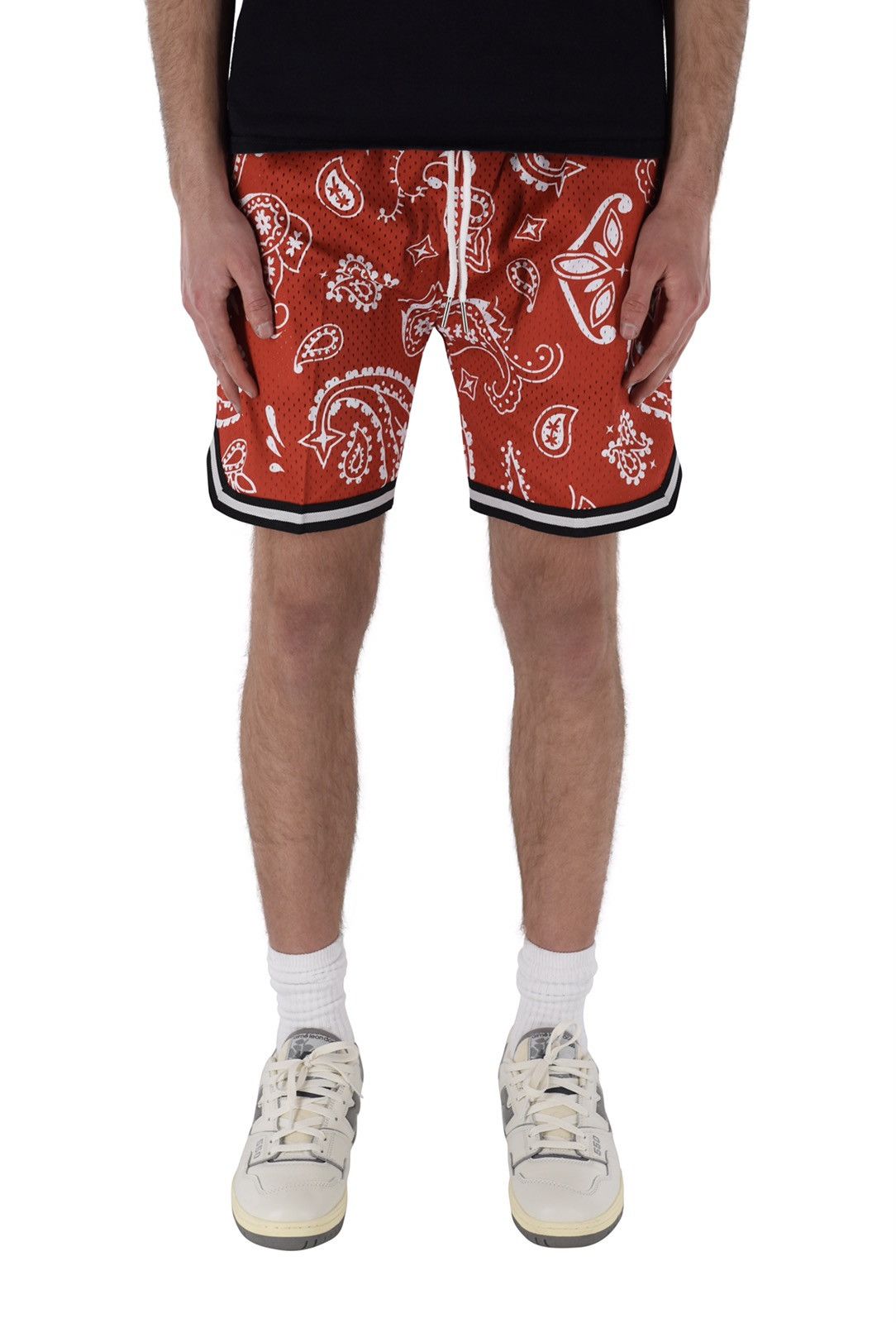 Other Paisley Basketball Shorts Red M Size US 30 / EU 46 - 4 Thumbnail