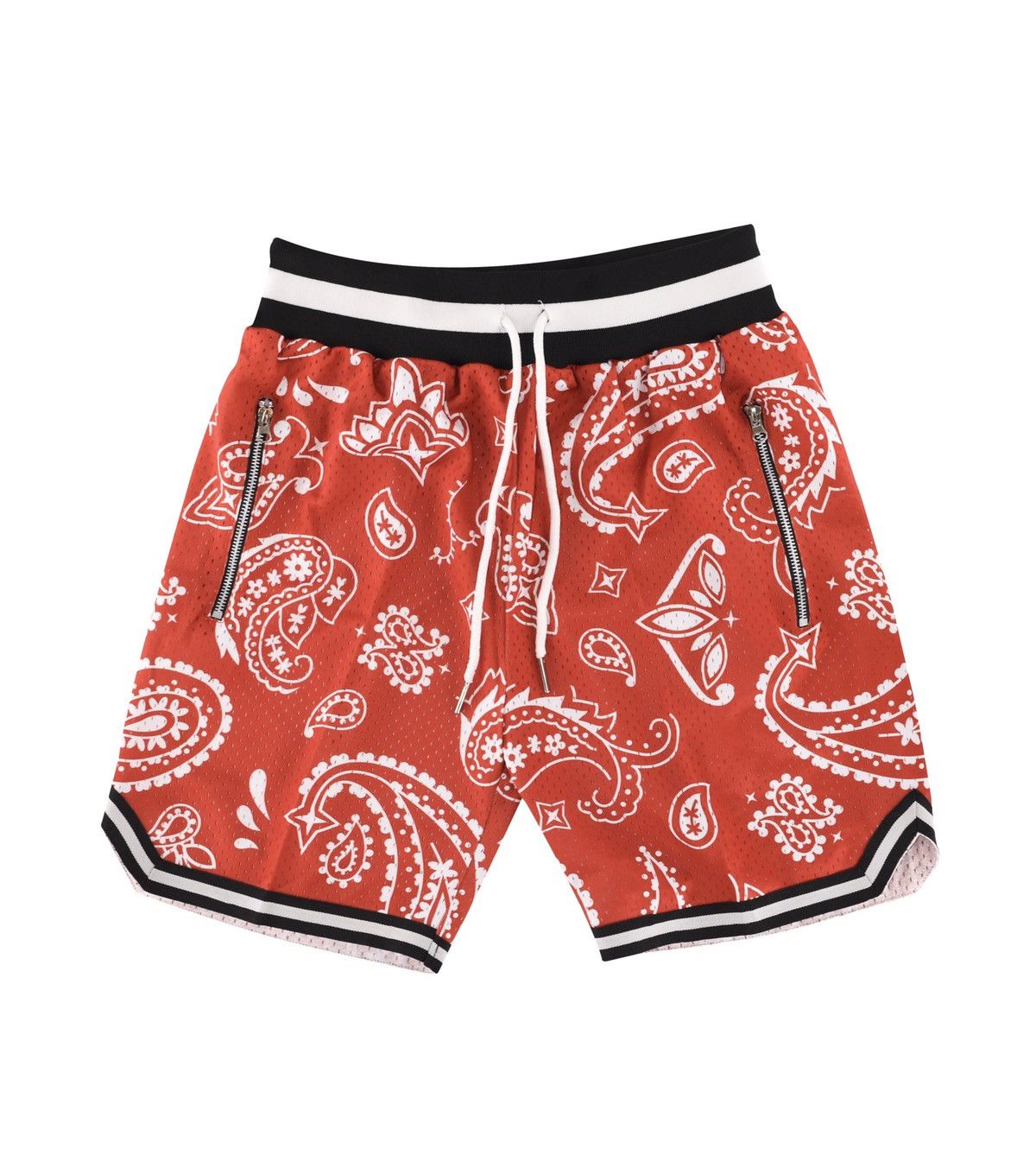 Other Paisley Basketball Shorts Red M Size US 30 / EU 46 - 1 Thumbnail