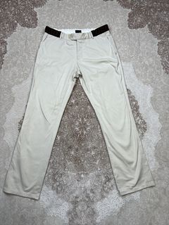 Vintage Fendi Black Monogram Nylon Pants