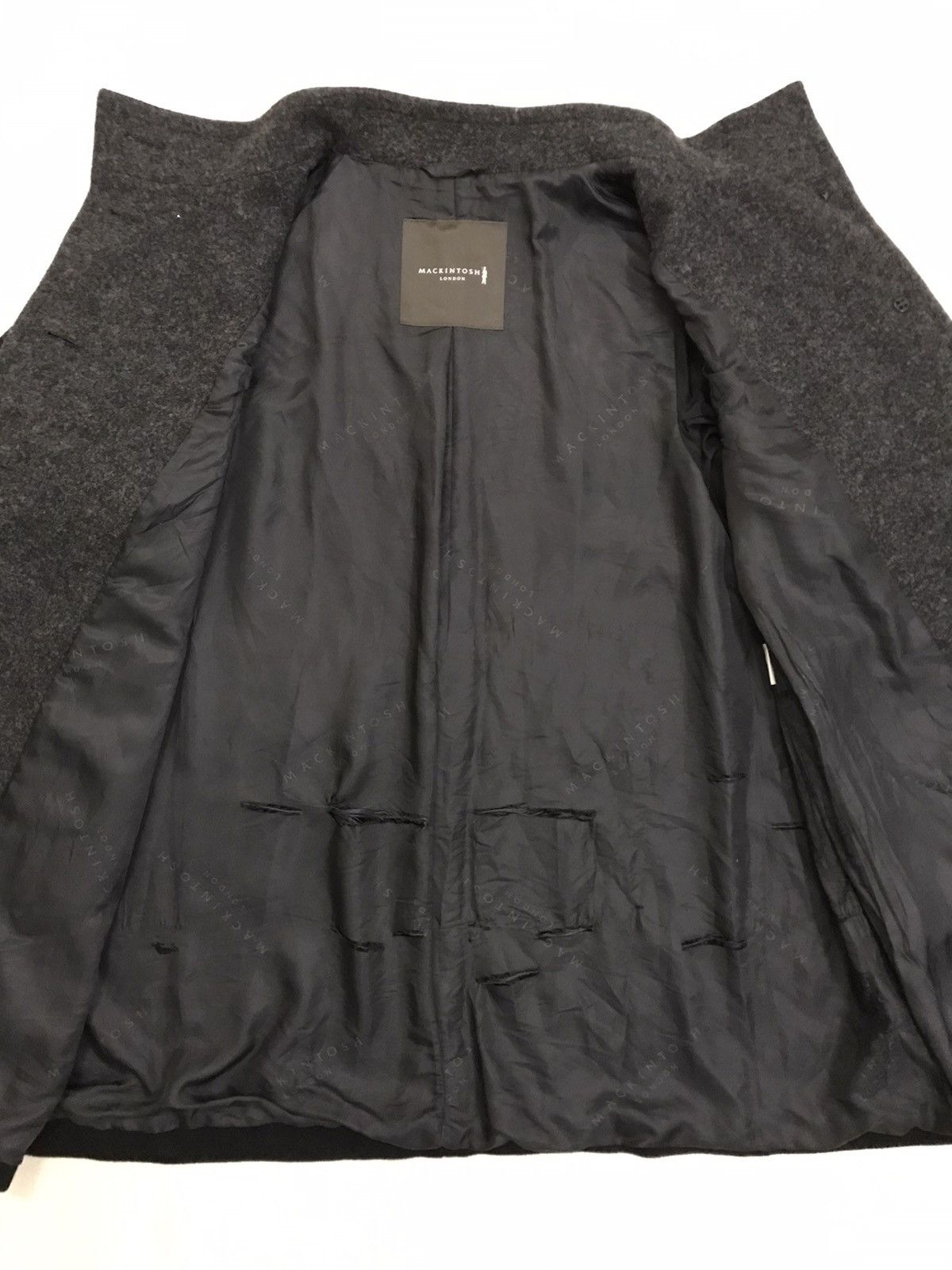Mackintosh Mackintosh London Wool Coat Size L / US 10 / IT 46 - 13 Thumbnail