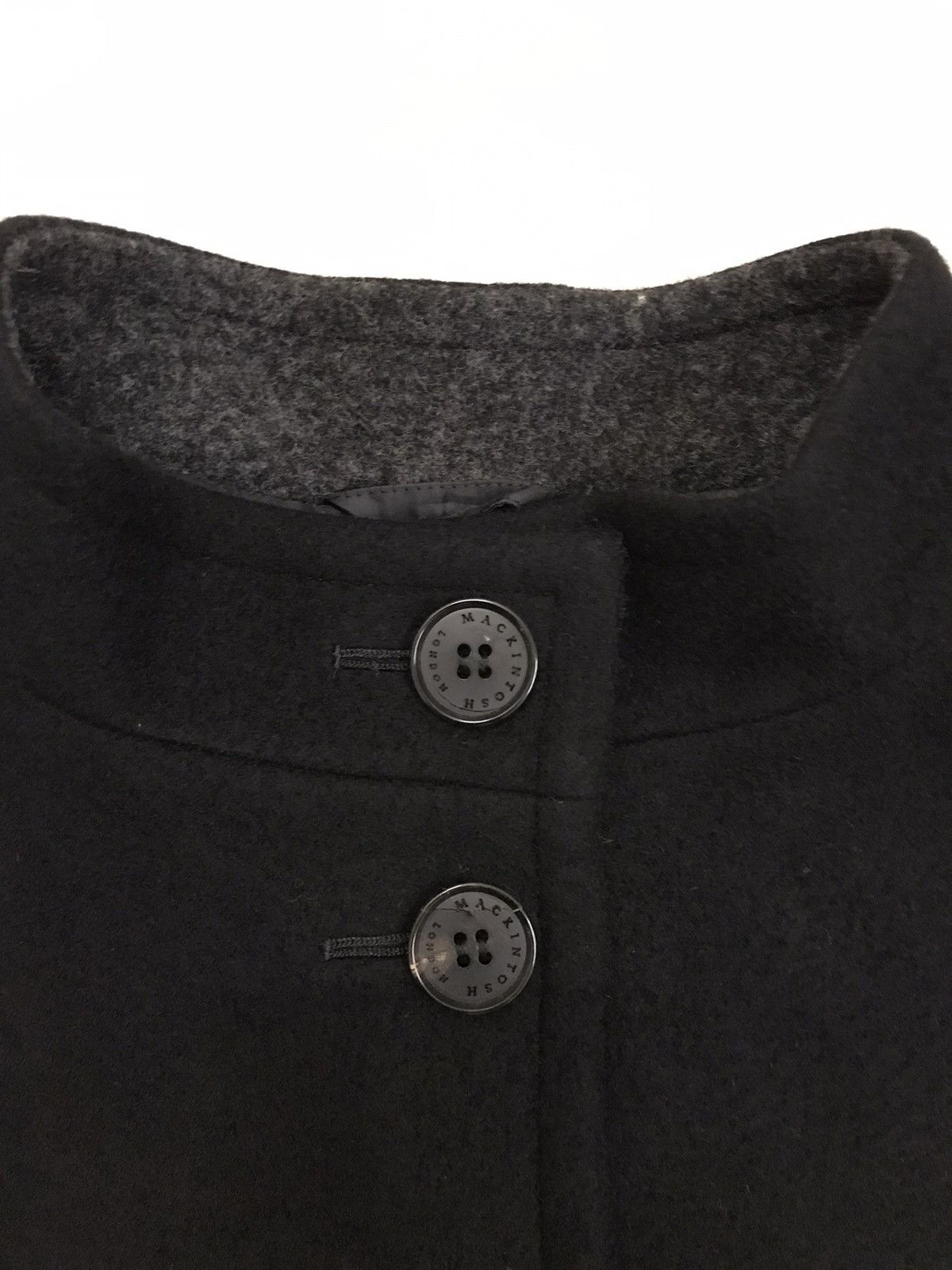 Mackintosh Mackintosh London Wool Coat Size L / US 10 / IT 46 - 11 Thumbnail