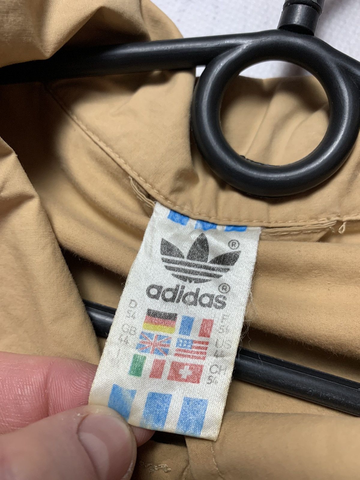Vintage adidas light jacket bomber heritage size L