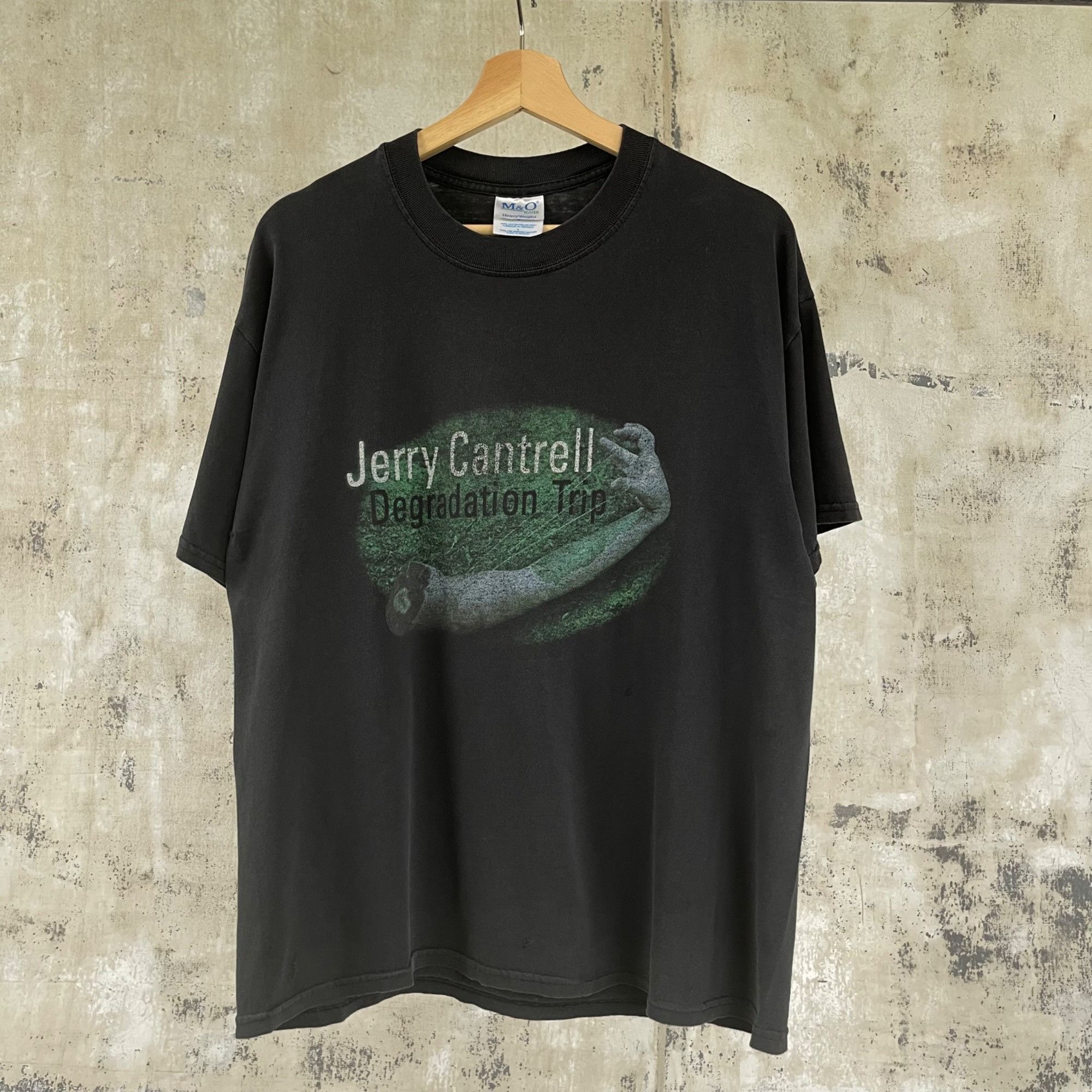 T-shirt Ultrabasic Jerry Cantrell (Alice In Chains) - Vintage - Fait Main En France