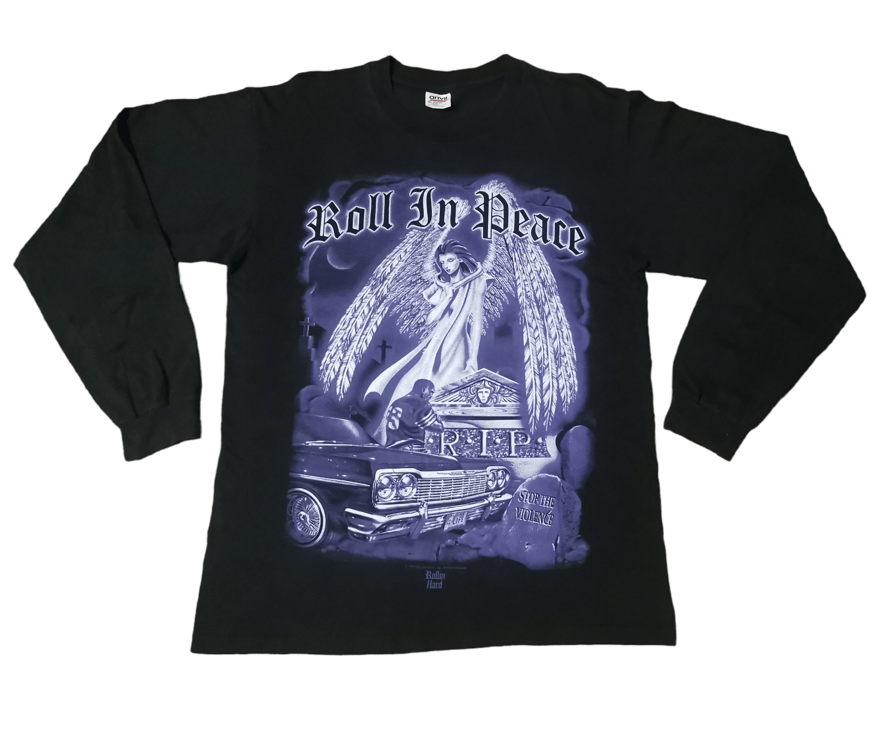 Vintage Long Sleeve R.I.P (Roll In Peace) x Made In U.S.A