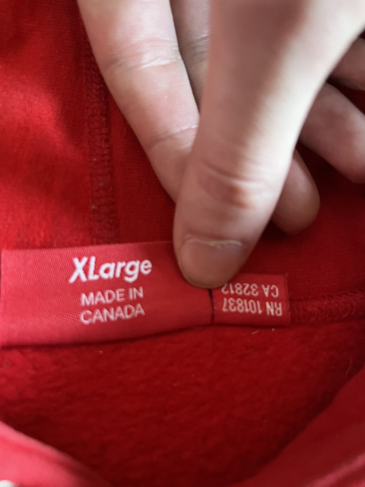 Supreme × Vintage Supreme F/W 15 Tonal Embroidered Hooded Sweatshirt Size US XL / EU 56 / 4 - 4 Thumbnail