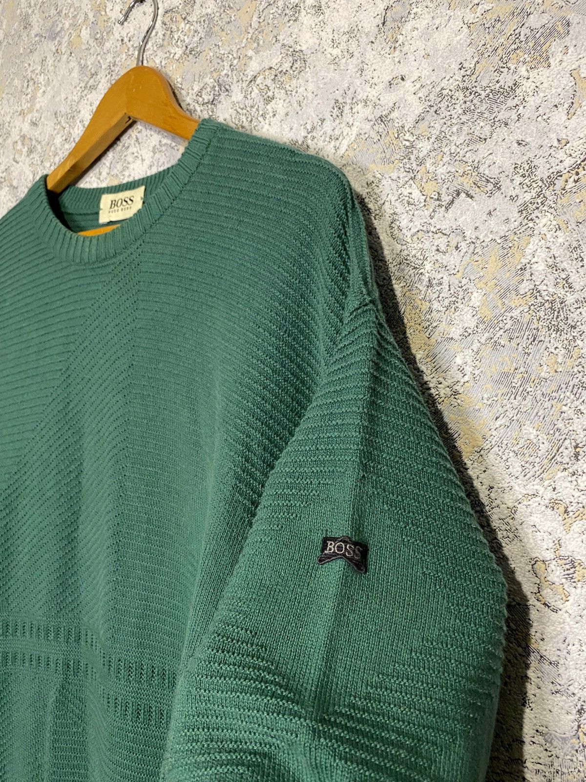 Hugo Boss Vintage Men’s Hugo Boss Sweatshirt Size L Sweater Y2K Rare Size US L / EU 52-54 / 3 - 3 Thumbnail