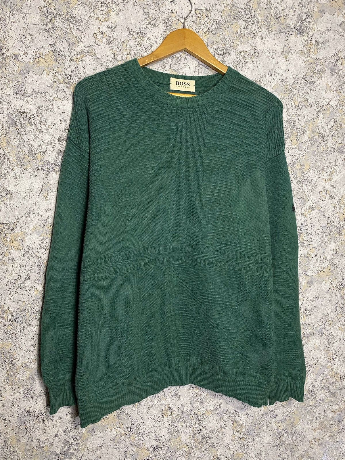 Hugo Boss Vintage Men’s Hugo Boss Sweatshirt Size L Sweater Y2K Rare Size US L / EU 52-54 / 3 - 1 Thumbnail