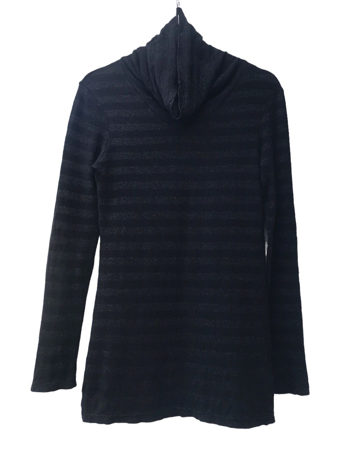 Buffalo Bobs Buffalo Bobs black white stripe V-neck L/s shirt 