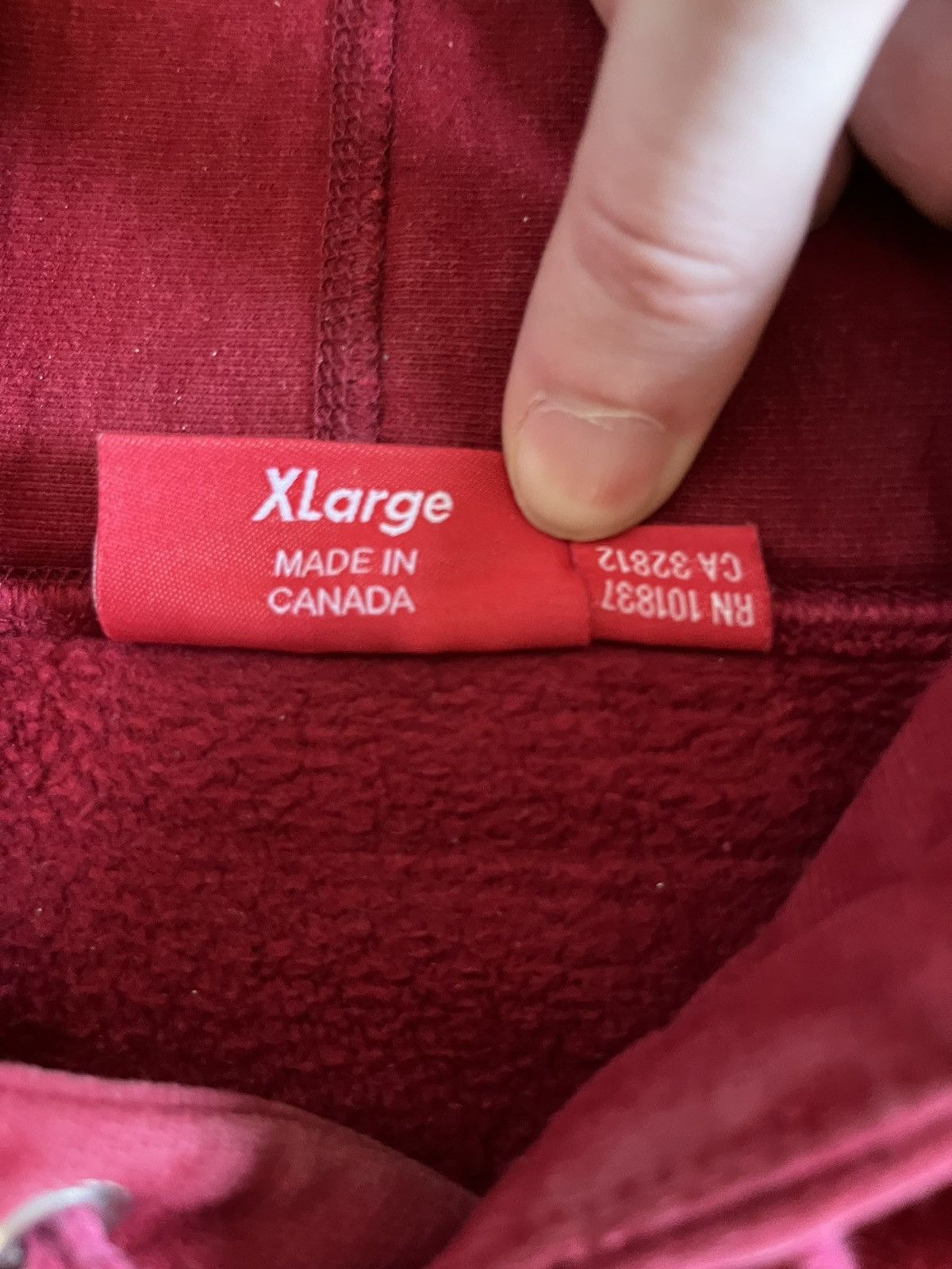 Supreme × Vintage Supreme small college logo hoodie Size US XL / EU 56 / 4 - 3 Thumbnail