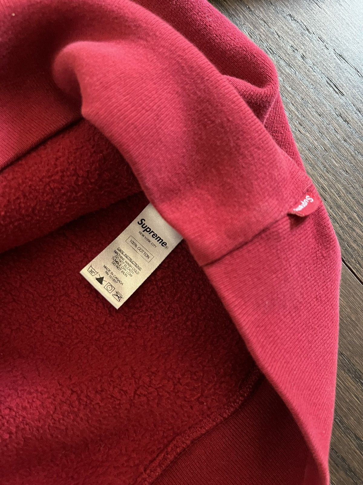 Supreme × Vintage Supreme small college logo hoodie Size US XL / EU 56 / 4 - 4 Thumbnail