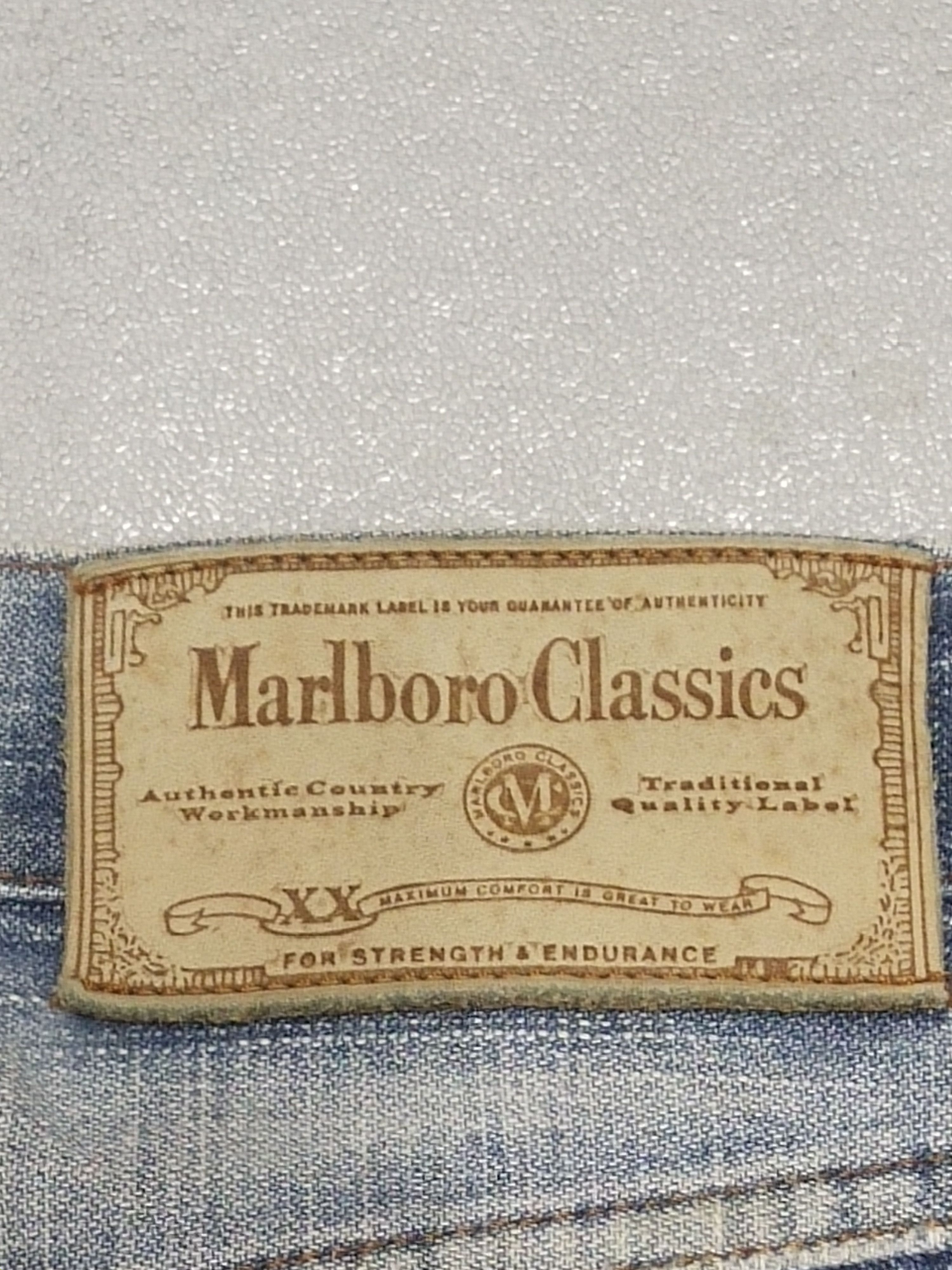 Marlboro Classics × Vintage 🔥 Vintage Marlboro Classics Distressed Jeans Size US 28 / EU 44 - 12 Thumbnail