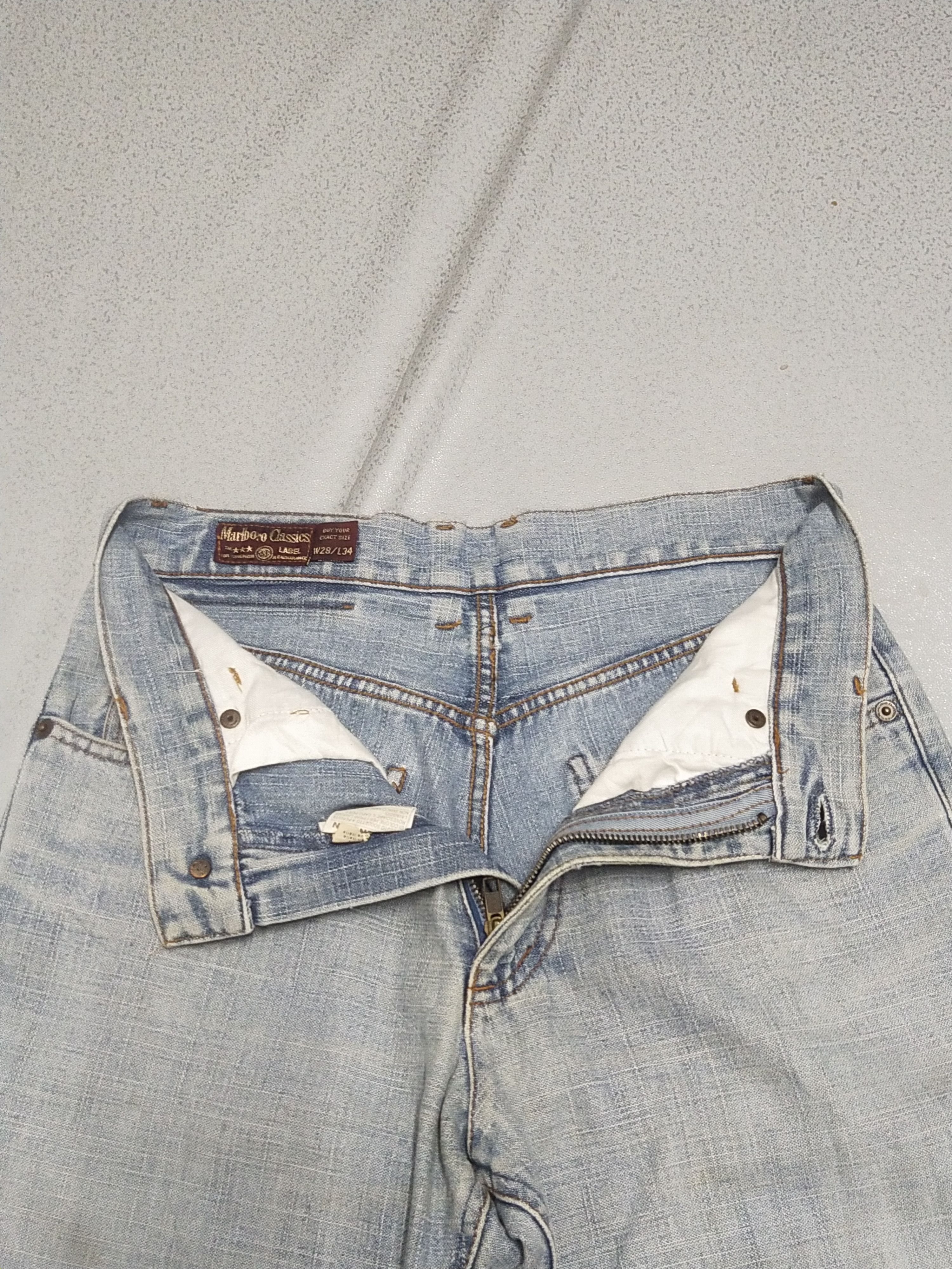 Marlboro Classics × Vintage 🔥 Vintage Marlboro Classics Distressed Jeans Size US 28 / EU 44 - 7 Thumbnail