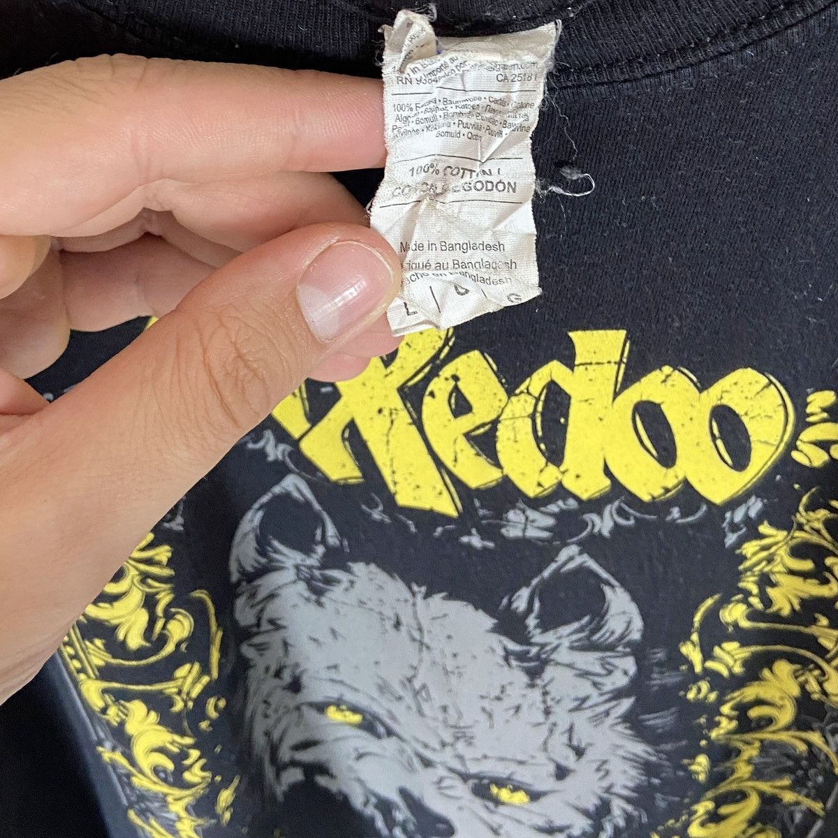 Band Tees Vintage tuXedoo we have 2 find Rock Band Metal Germany tee Size US L / EU 52-54 / 3 - 3 Thumbnail