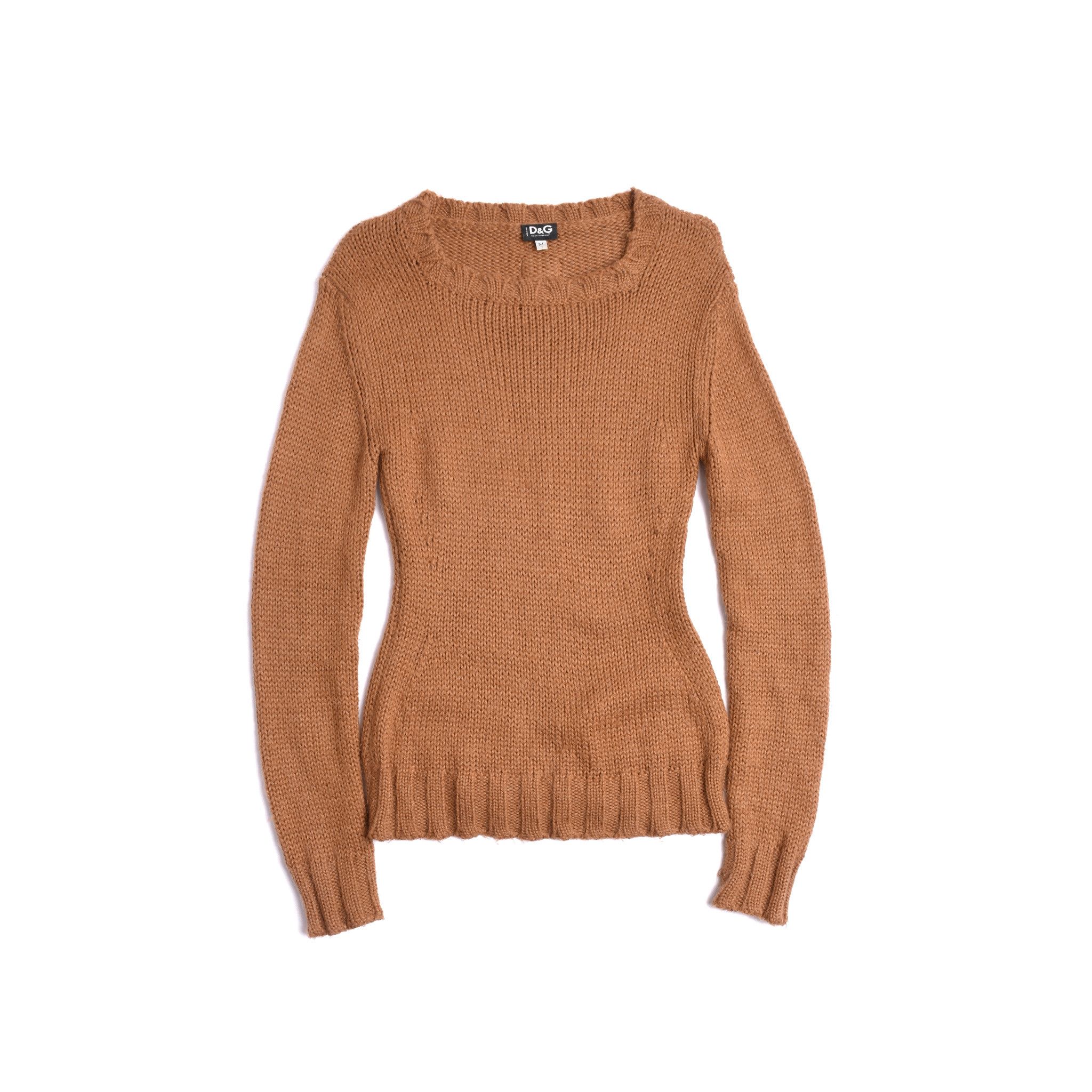 Dolce & Gabbana Crew Neck Knitted Jumper