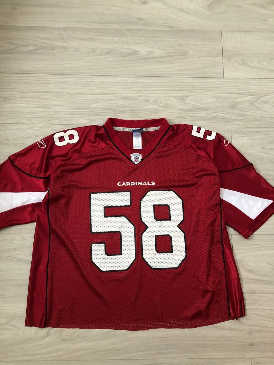 NFL REEBOK Arizona Cardinals #58 Karlos Dansby JERSEY NFL Size US XXL / EU 58 / 5 - 1 Thumbnail
