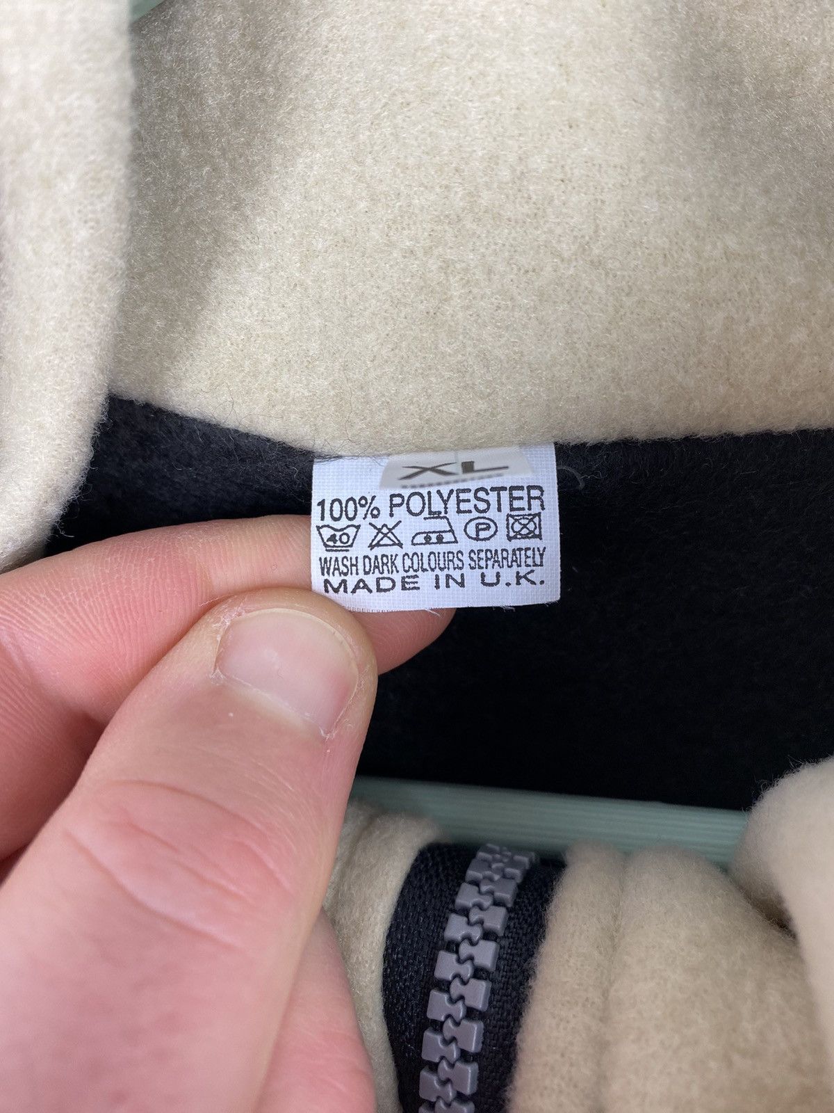 Vintage Dogs Print Fleece Jacket Wolf Animal like Supreme Y2K Size US XL / EU 56 / 4 - 8 Thumbnail