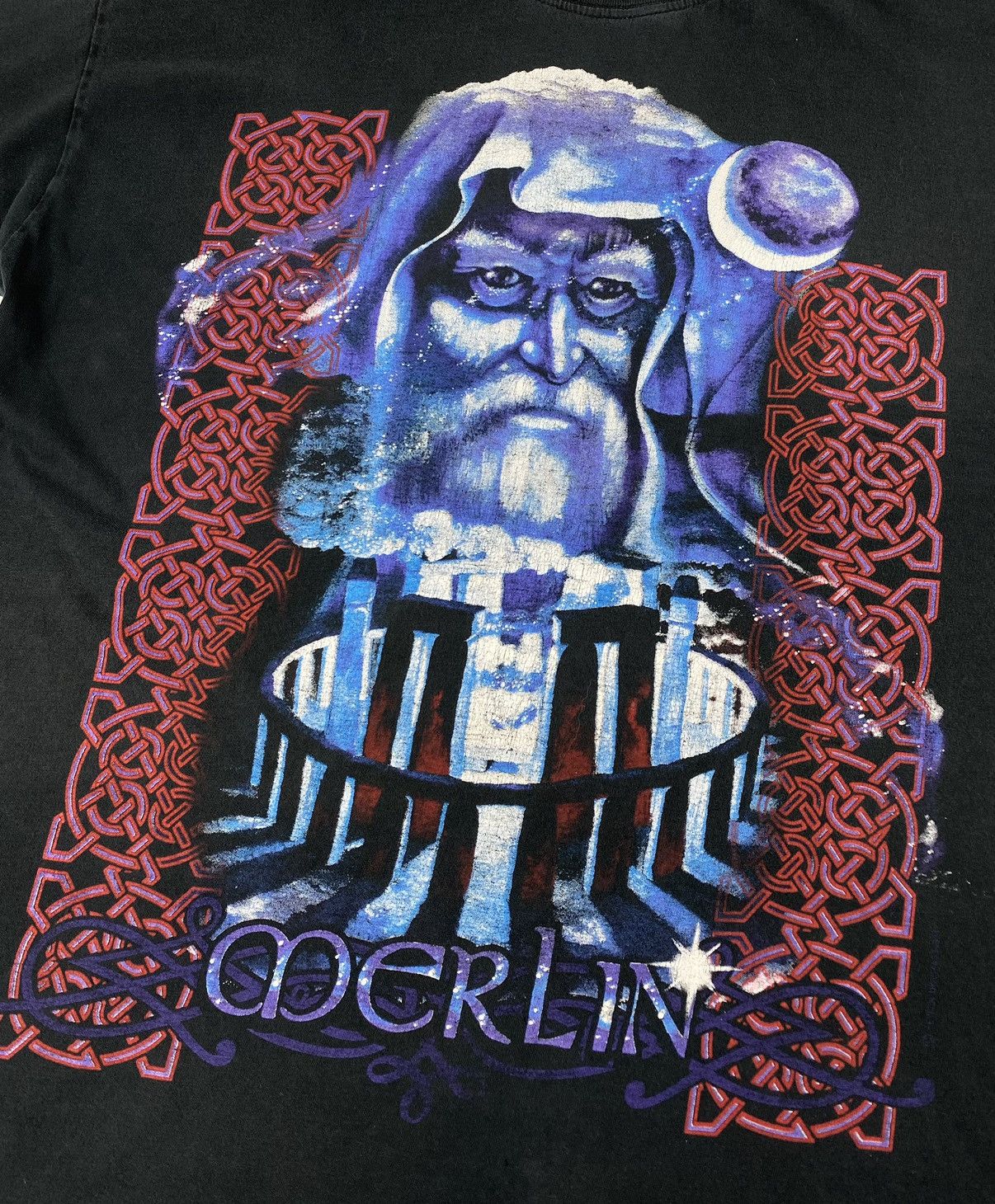 Vintage Vintage Merlin The Wizards T Shirt Tee King Arthur Potter Size US L / EU 52-54 / 3 - 2 Thumbnail