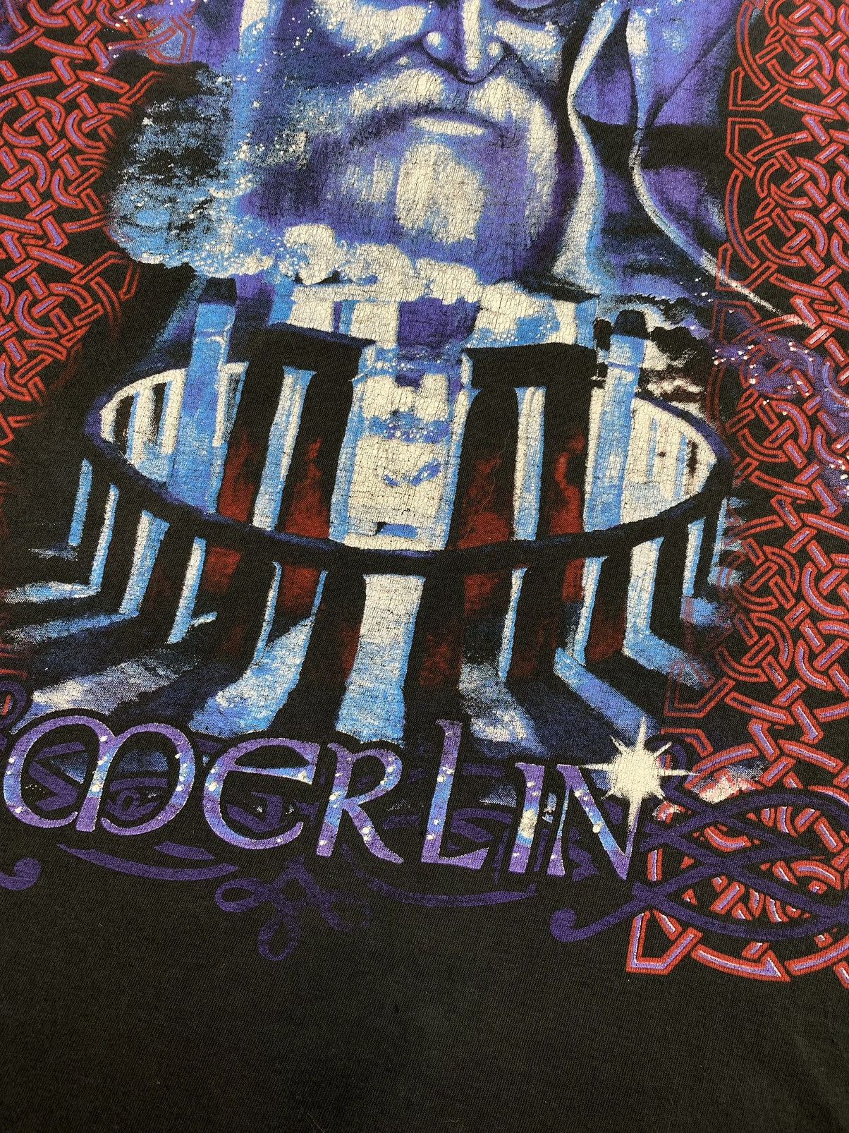 Vintage Vintage Merlin The Wizards T Shirt Tee King Arthur Potter Size US L / EU 52-54 / 3 - 4 Thumbnail