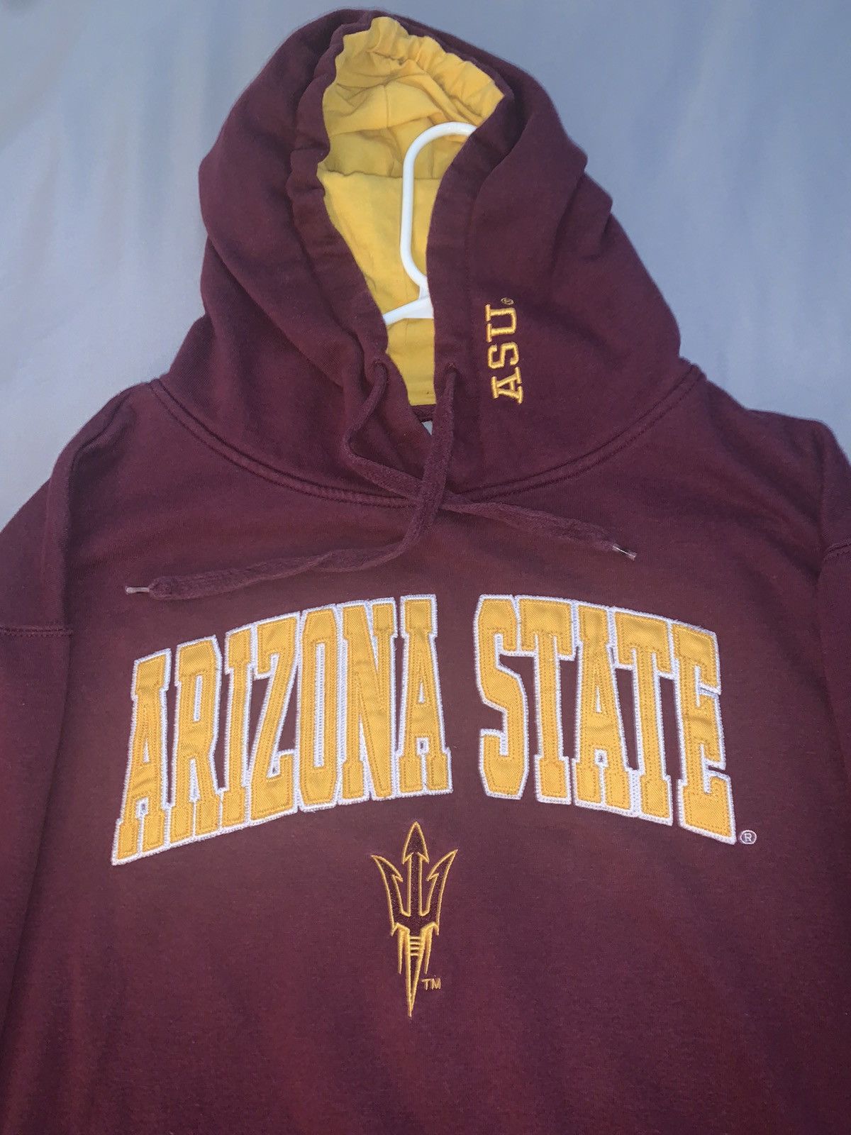 Vintage Vintage Embroidered Arizona State University Hoodie Size US XL / EU 56 / 4 - 1 Thumbnail