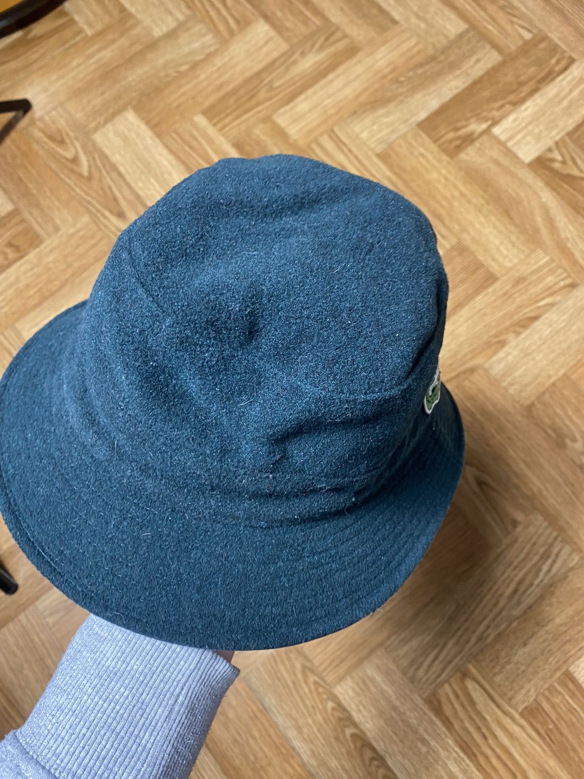 Lacoste × Vintage Vintage Lacoste wool reversible Panama hat Size ONE SIZE - 3 Thumbnail