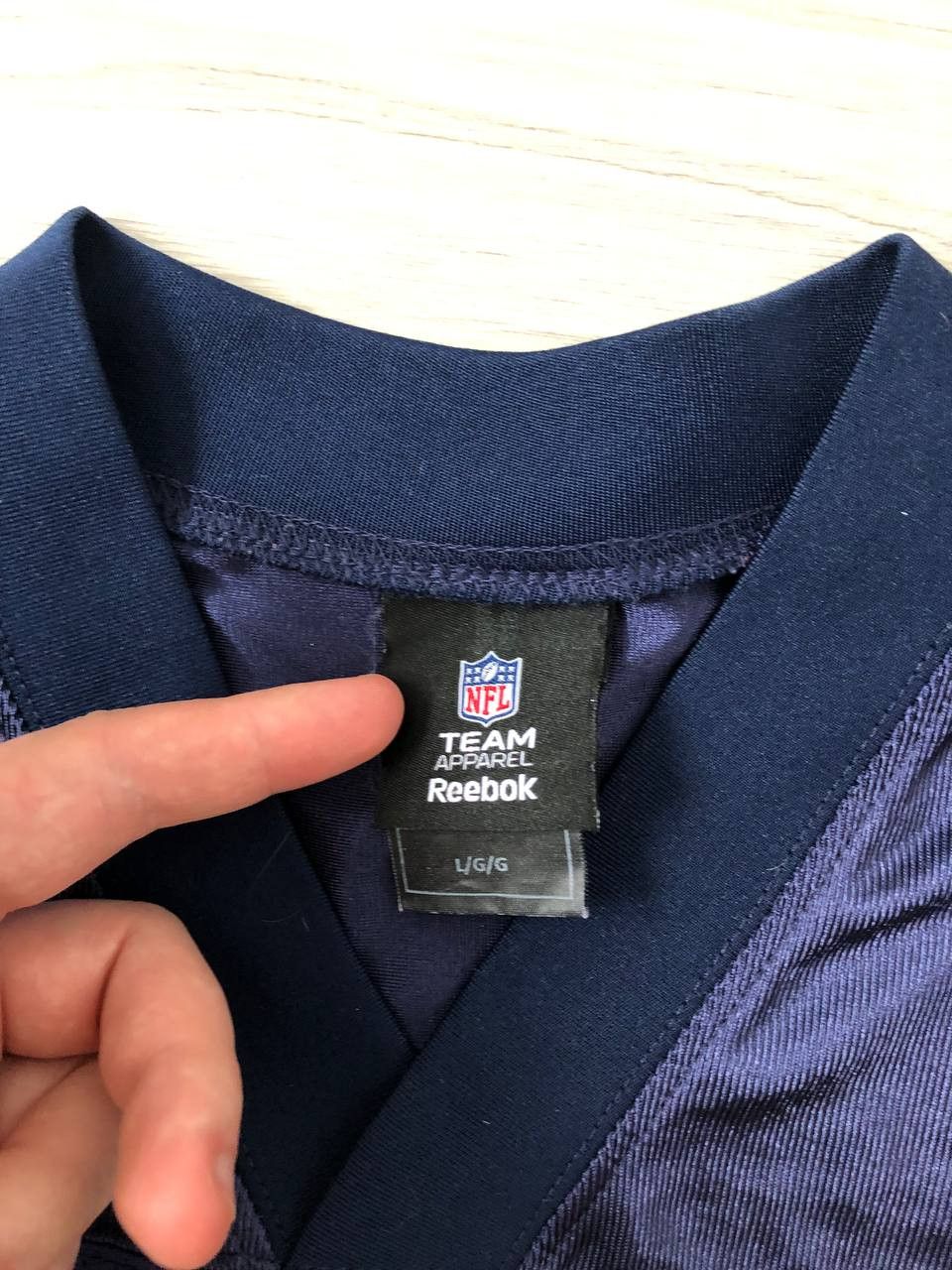 NFL Reebok NFL New England Patriots Tom Brady #12 jersey Size US L / EU 52-54 / 3 - 5 Thumbnail