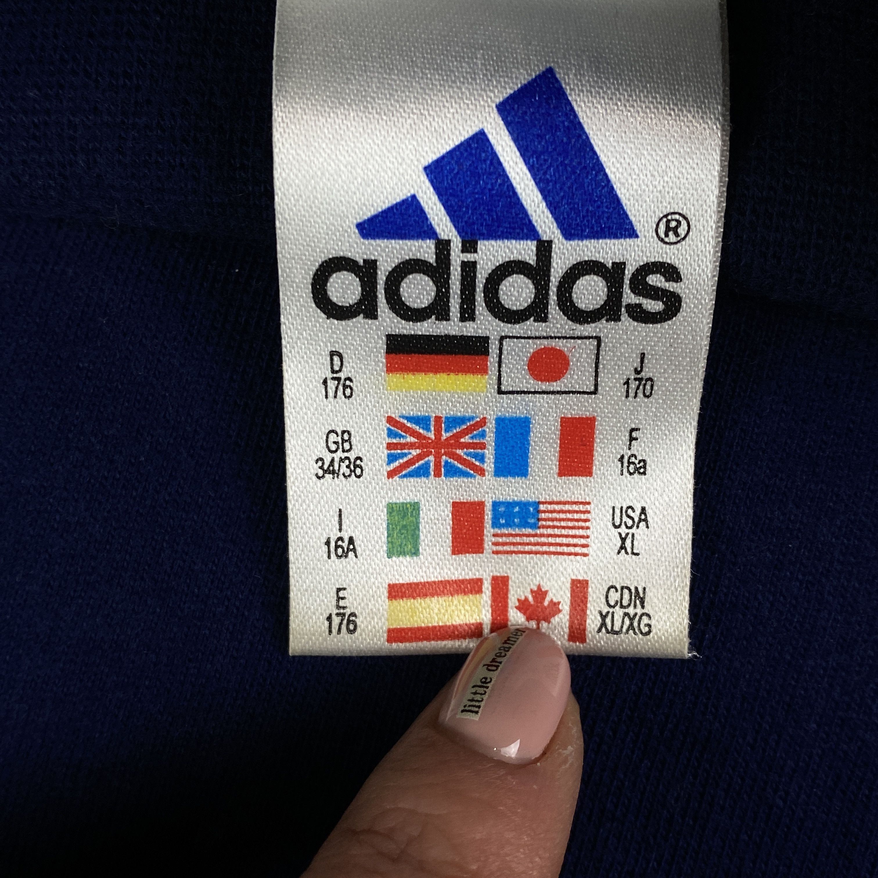 Adidas × Vintage Men’s Long Sleeve Sweatshirt Adidas Vintage Size XL Size US XL / EU 56 / 4 - 7 Thumbnail