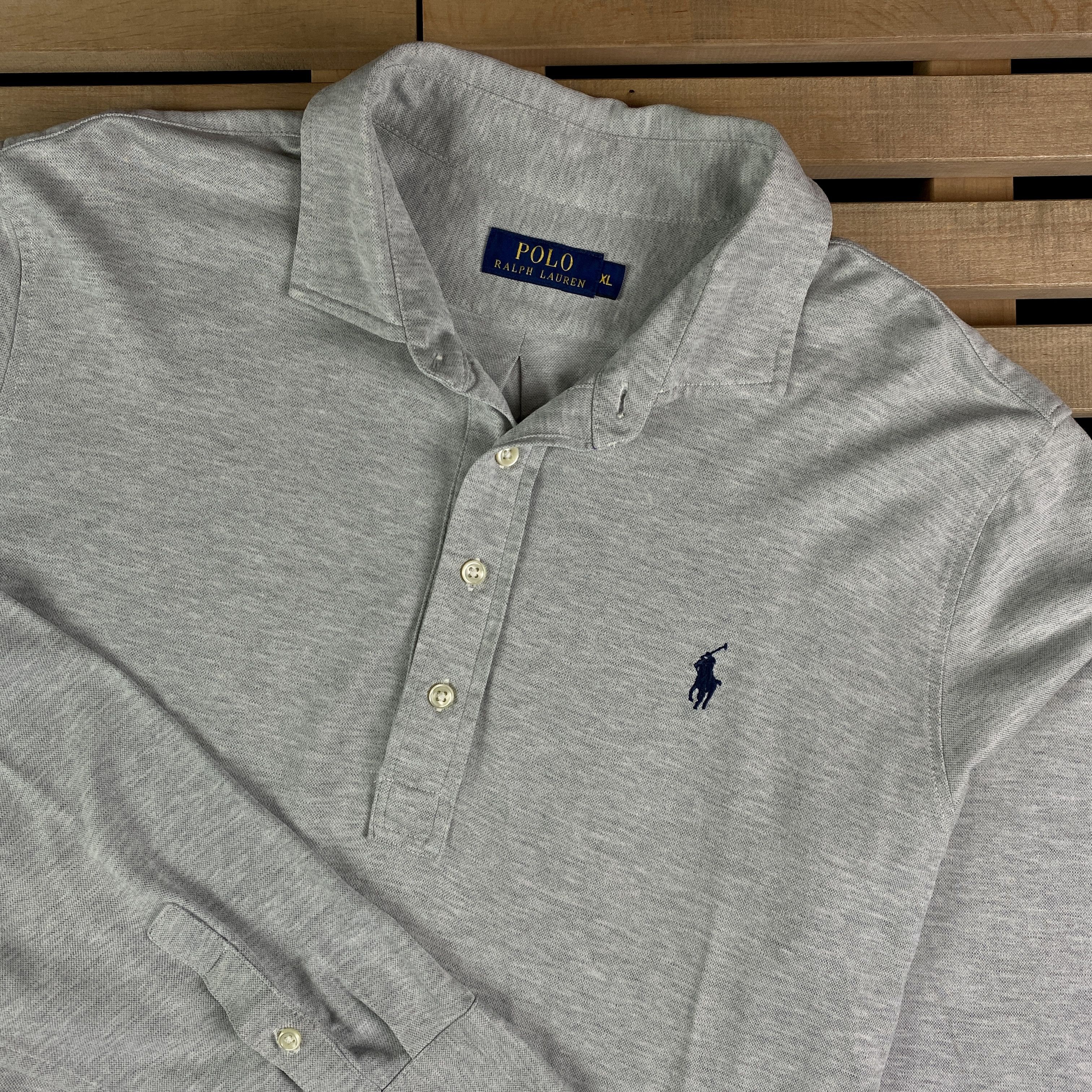 Polo Ralph Lauren × Ralph Lauren Mens Polo Ralph Lauren Long Sleeve Size XL Size US XL / EU 56 / 4 - 2 Thumbnail