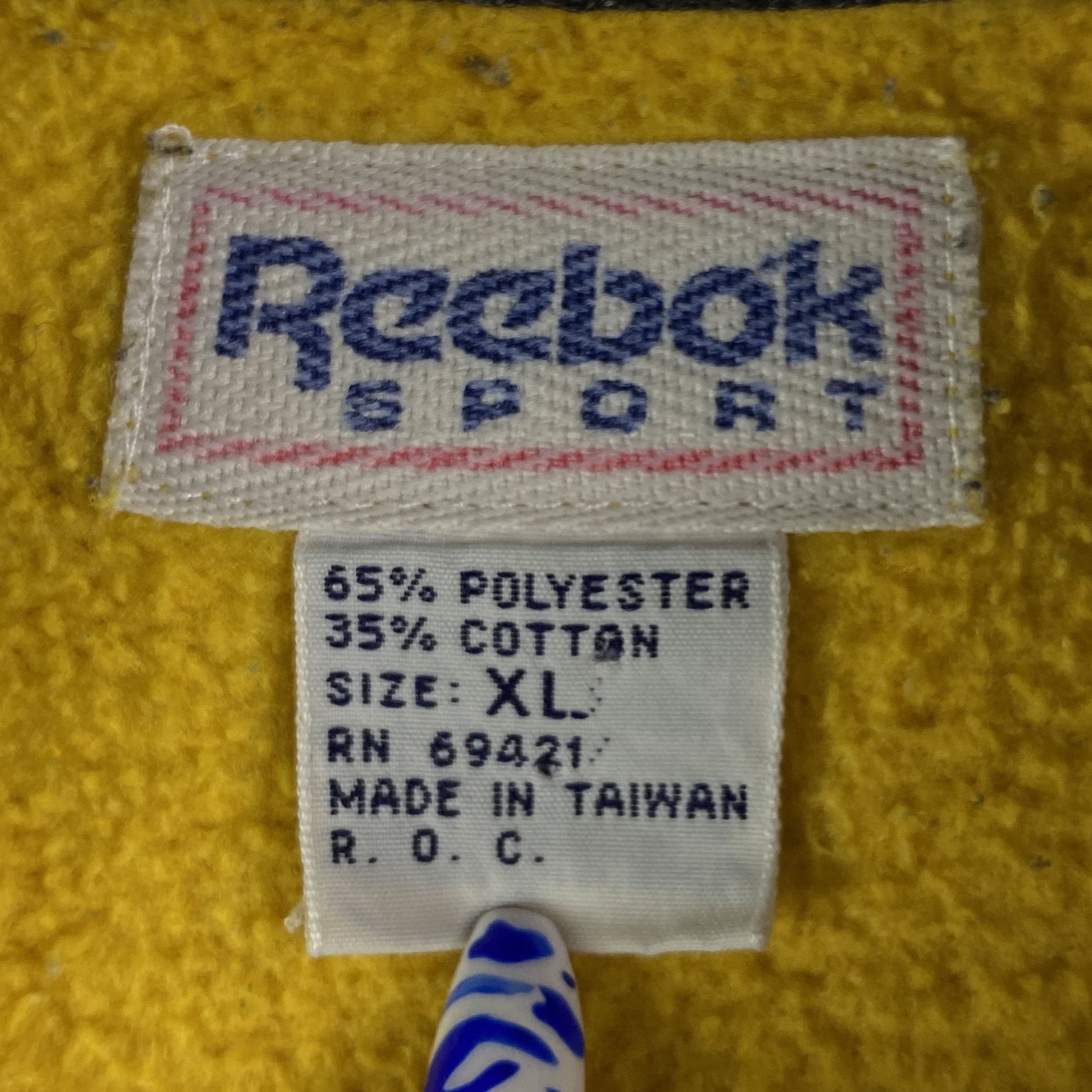 Reebok × Vintage Mens Reebok Vintage Big Logo Sweatshirt Size XL Size US XL / EU 56 / 4 - 4 Thumbnail