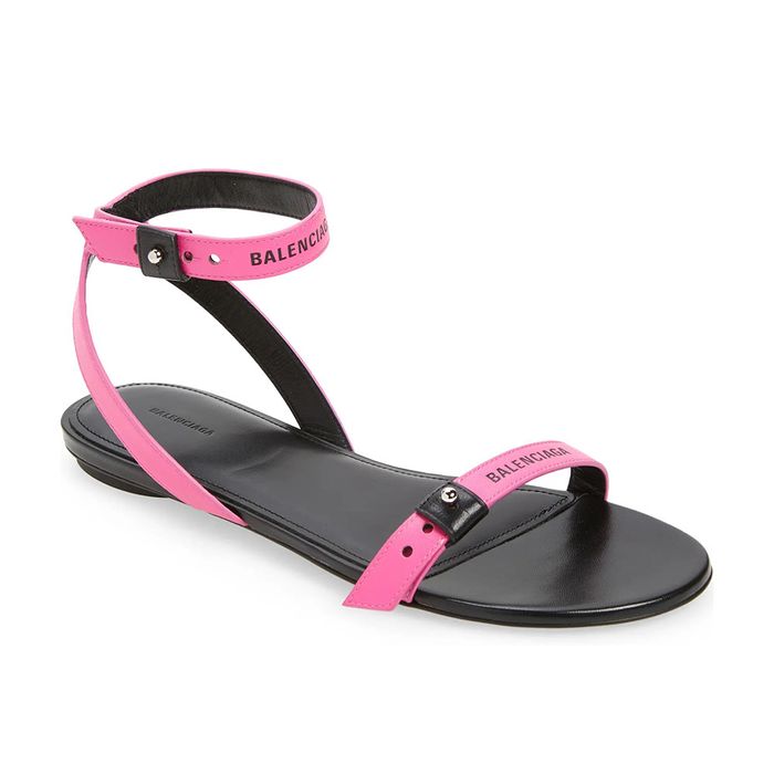 balenciaga arena gladiator flat sandal