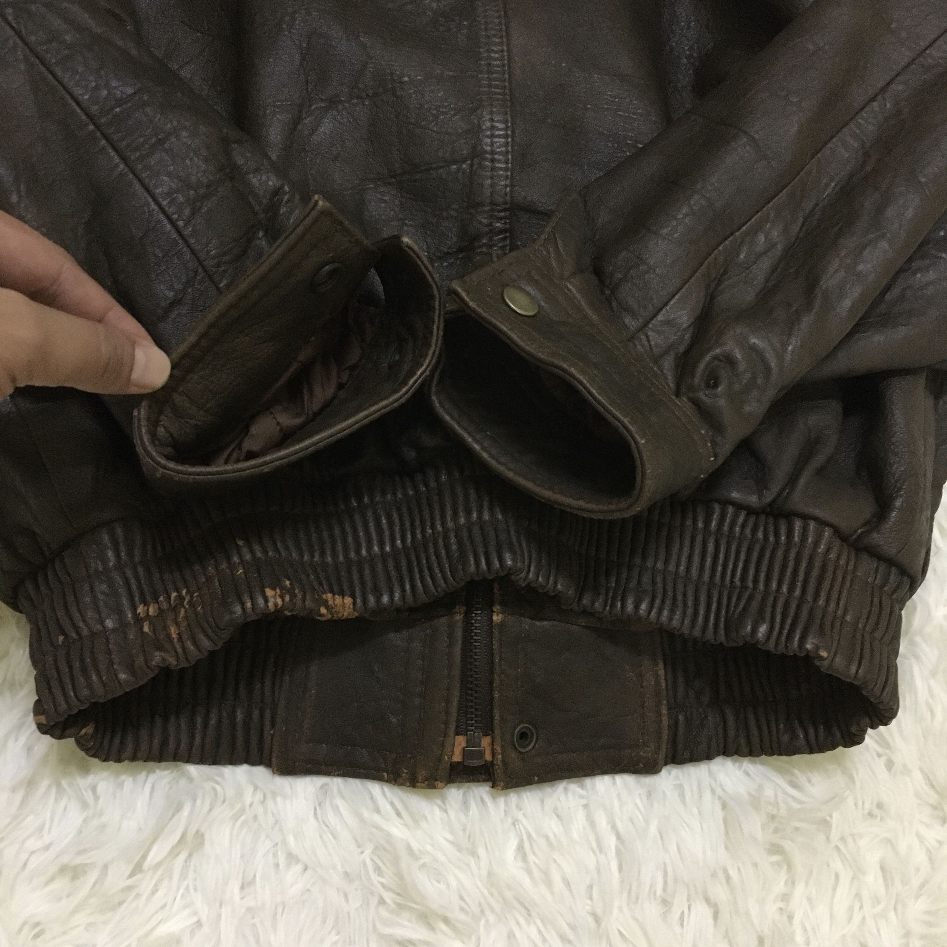 Leather US Air Force Type F7 Sheepskin Flight Jacket Size US M / EU 48-50 / 2 - 8 Thumbnail