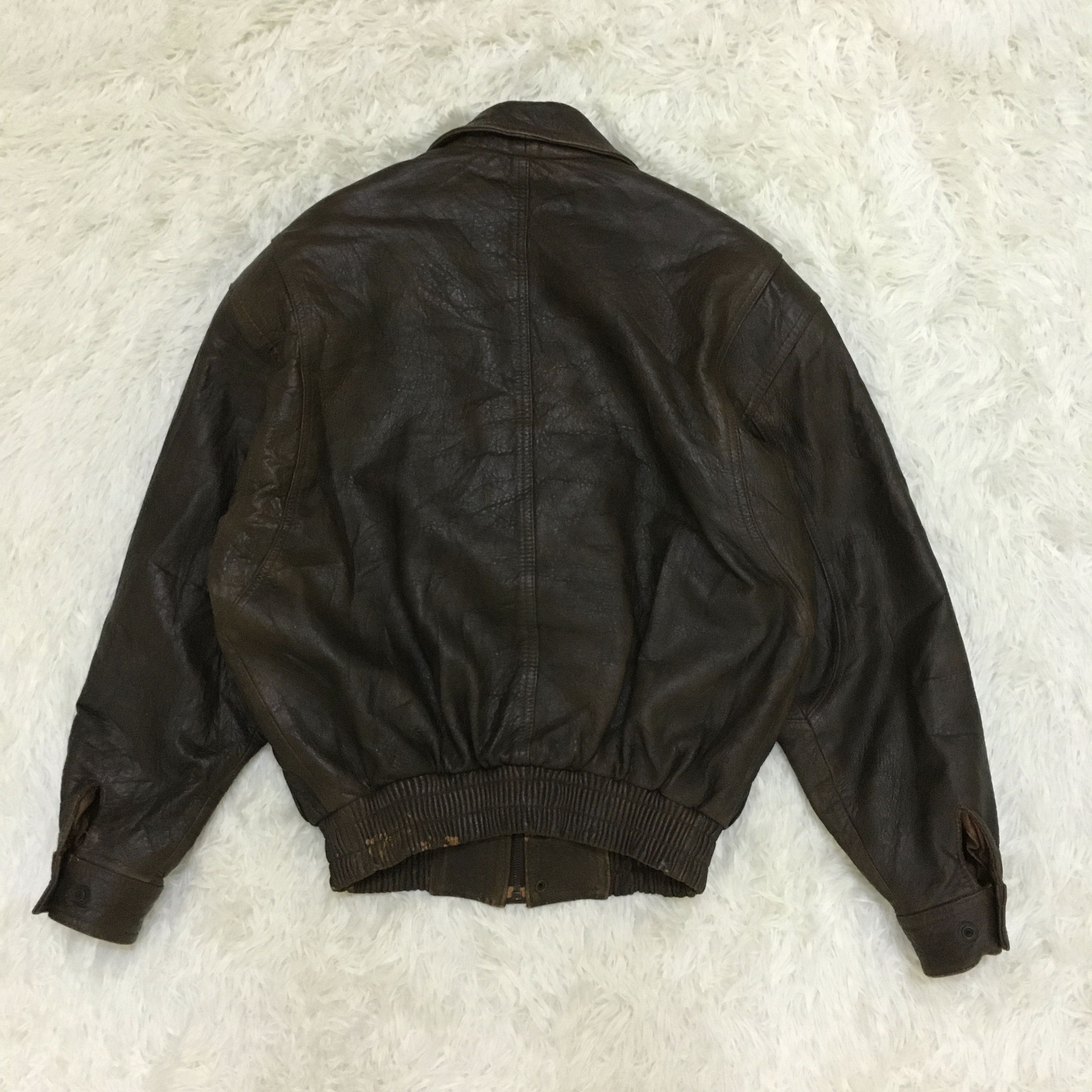 Leather US Air Force Type F7 Sheepskin Flight Jacket Size US M / EU 48-50 / 2 - 7 Thumbnail